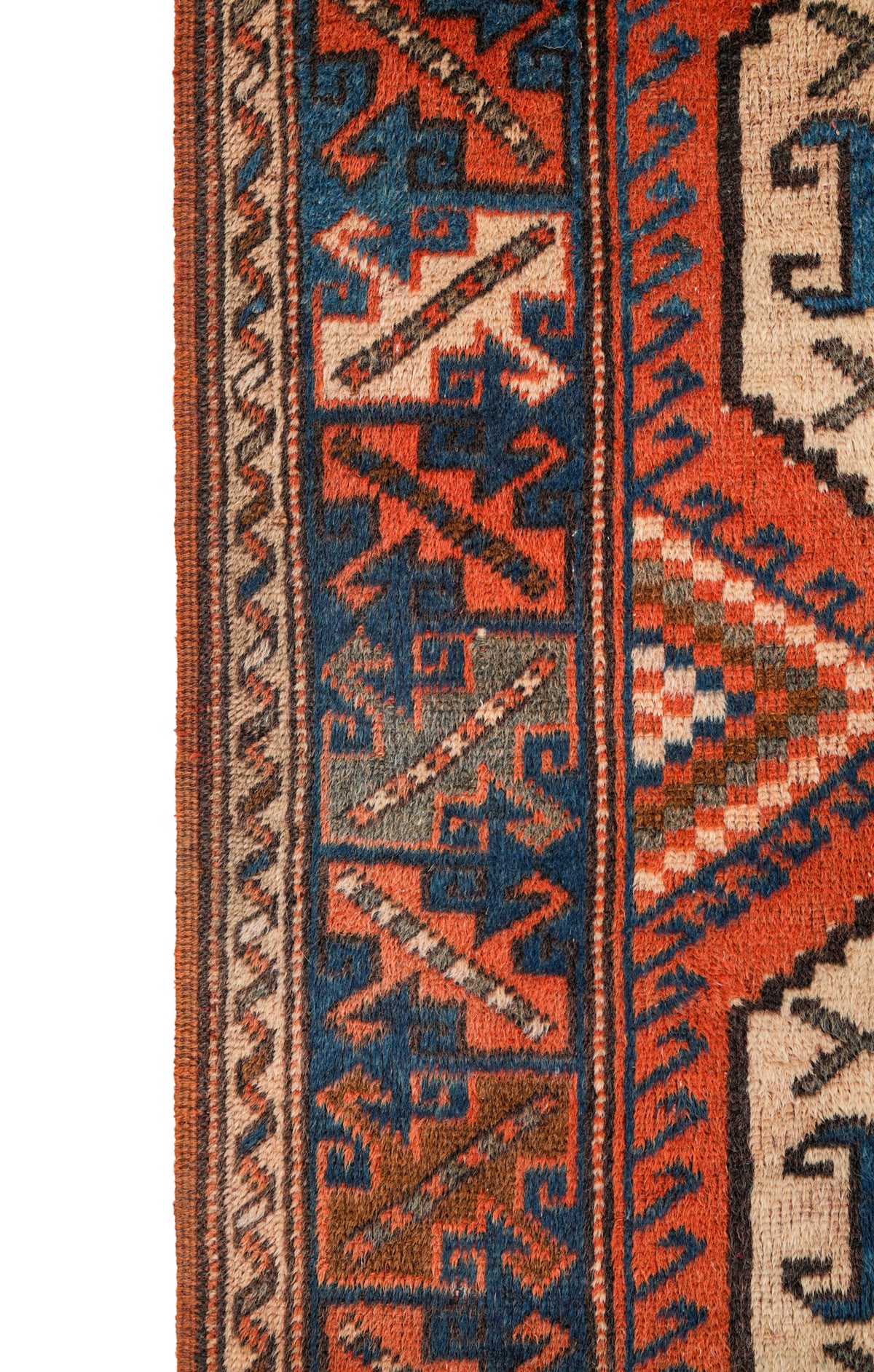 Vintage Turkish Milas Rug 4'5" X 3'1"