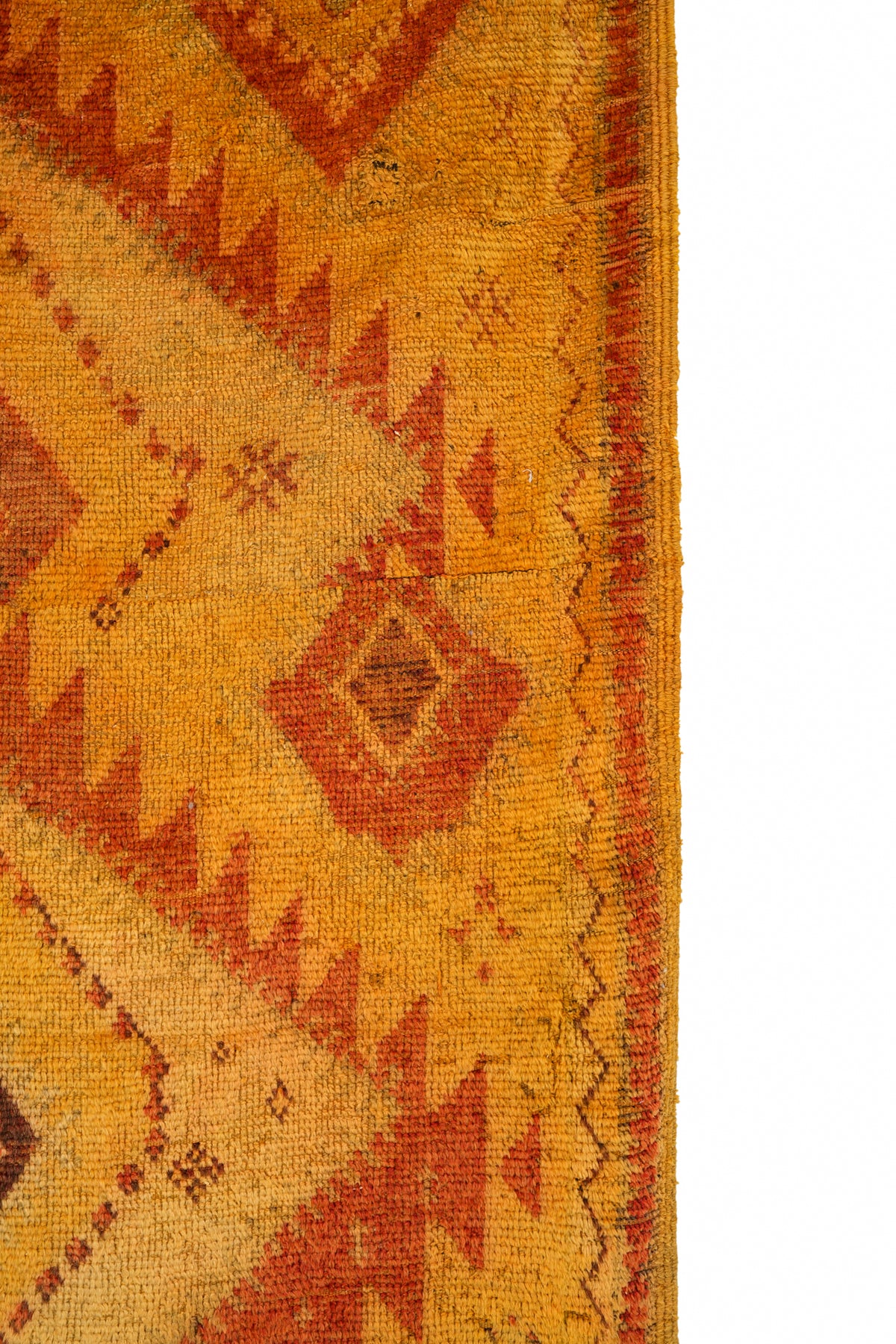Antique Moroccan Rug 7' x 4'6"