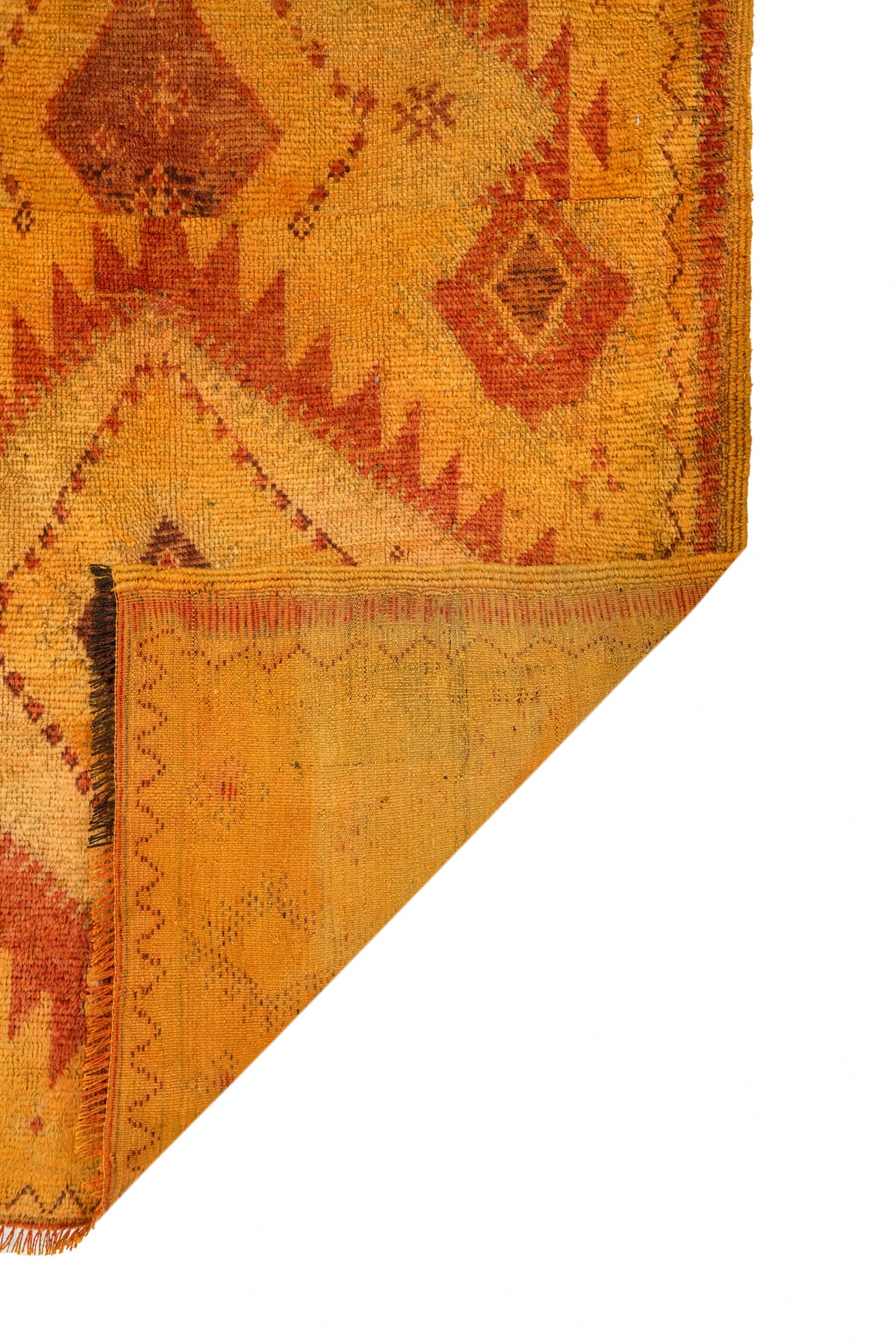 Antique Moroccan Rug 7' x 4'6"