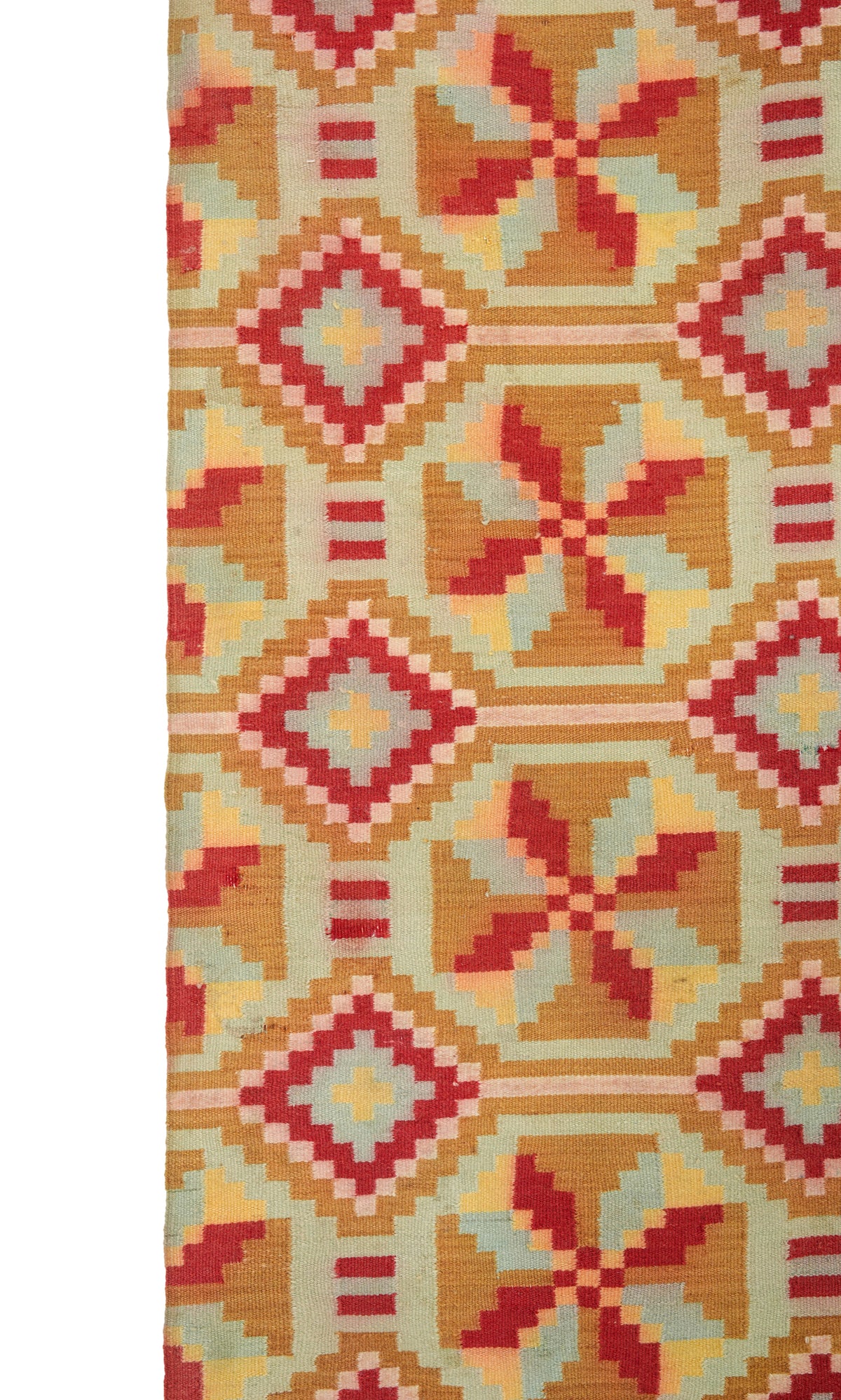Vintage Swedish Textile 4'5" X 2'