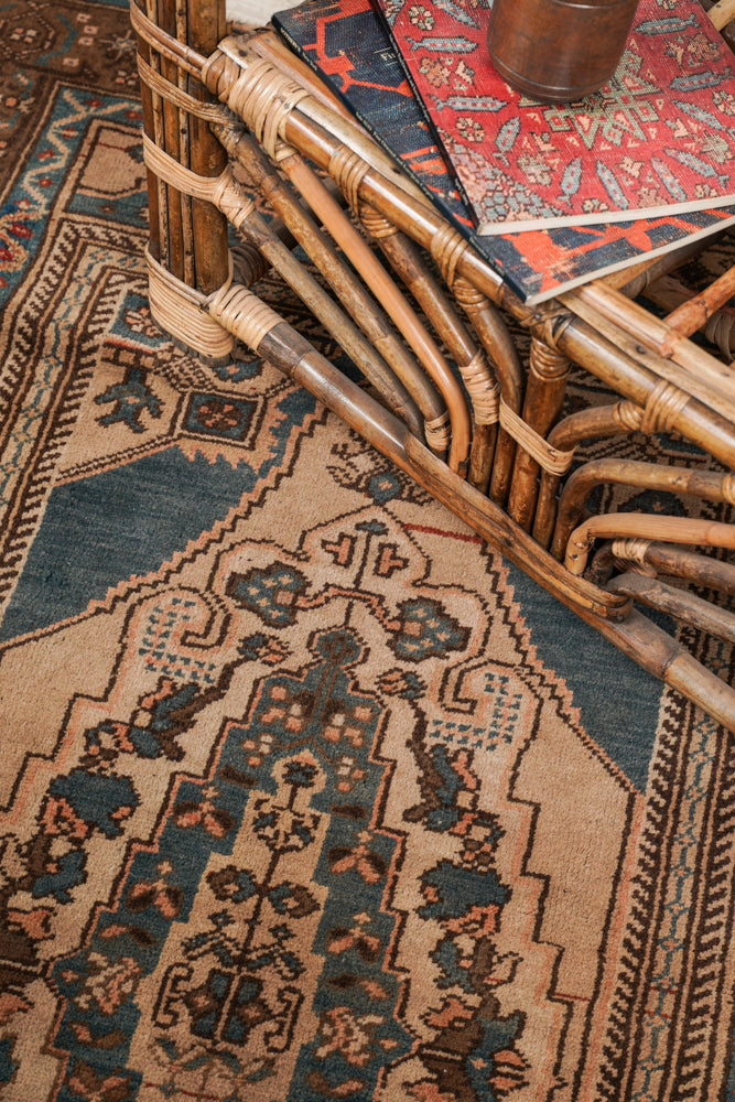 Vintage Turkish Tribal Rug 5'5" x 3'6"