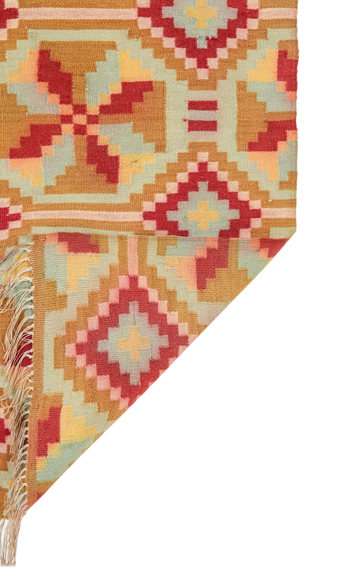 Vintage Swedish Textile 4'5" X 2'