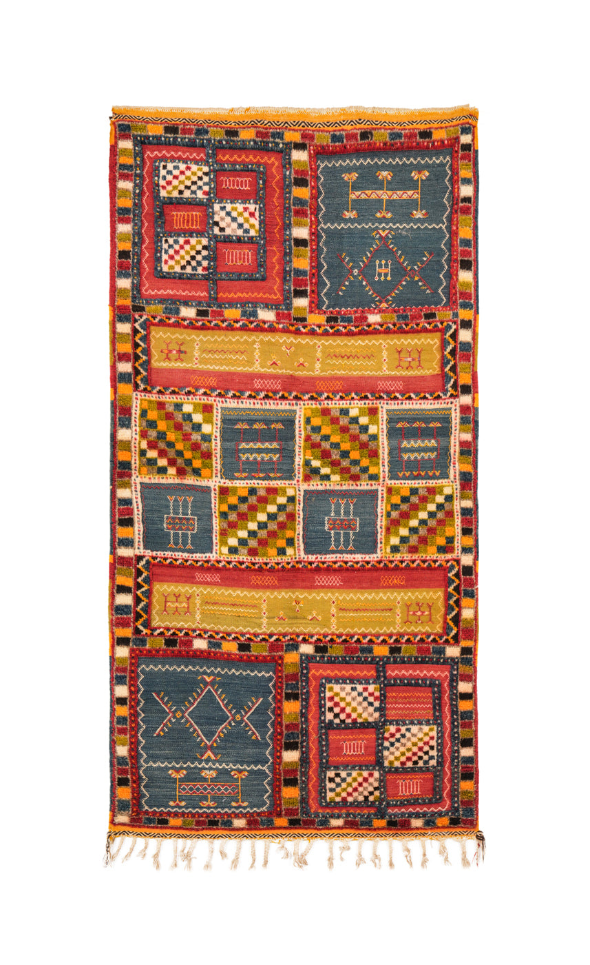 Atlas Mountains Rug Vintage MOROCCAN Atlas Mountain Rug 6'9
