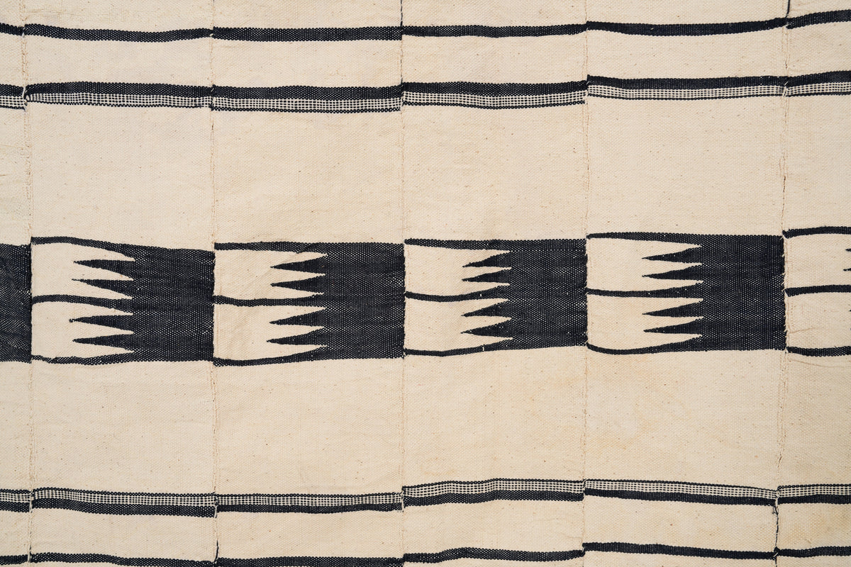 Vintage African Fulani Textile 7' X 4'1"