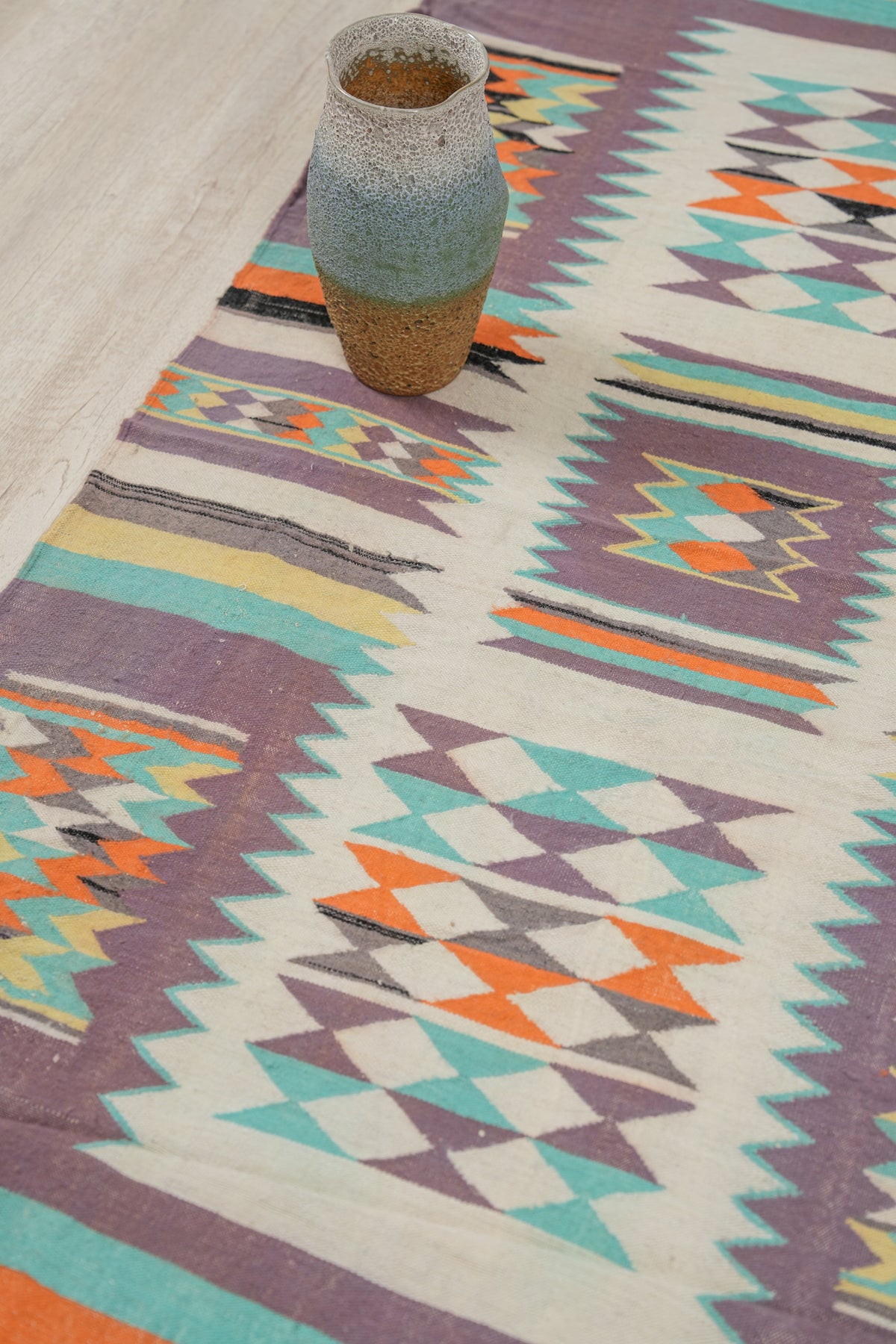 Vintage Moroccan Tribal Textile 7.9 x 3