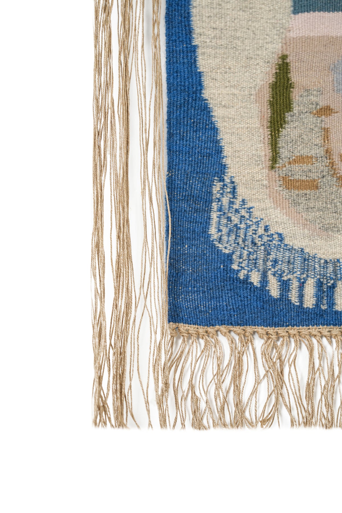 Vintage Swedish Flemish Tapestry 1'9" x 1'3"
