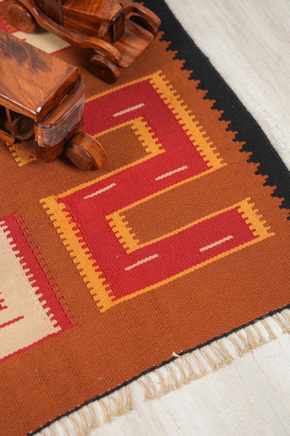 Vintage Scandanvian Kilim 4' x 2'1"