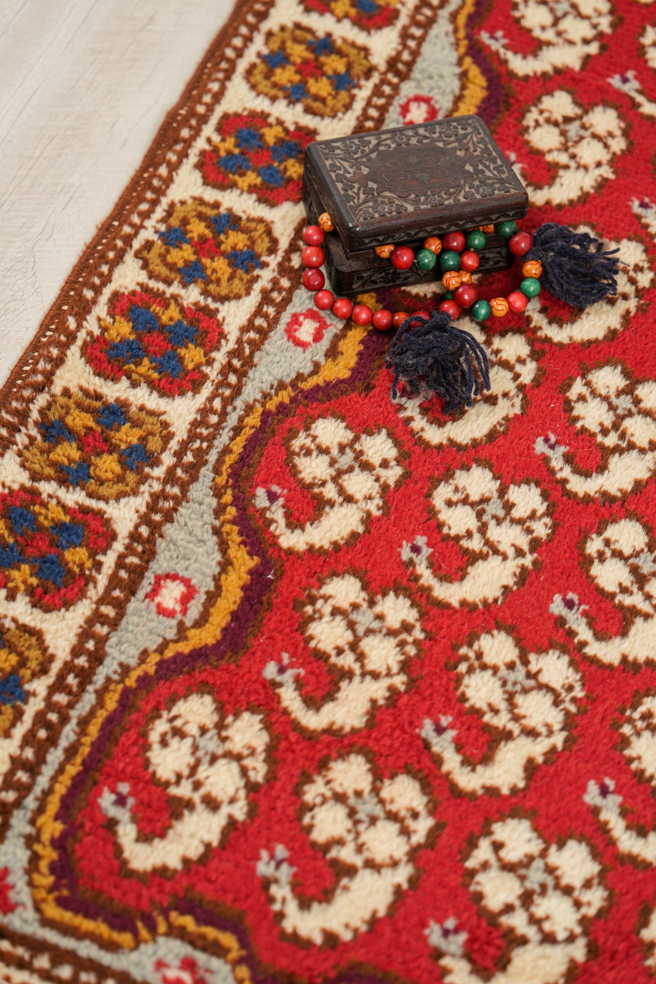 Vintage Moroccan Rug 5'4"x 2'10"