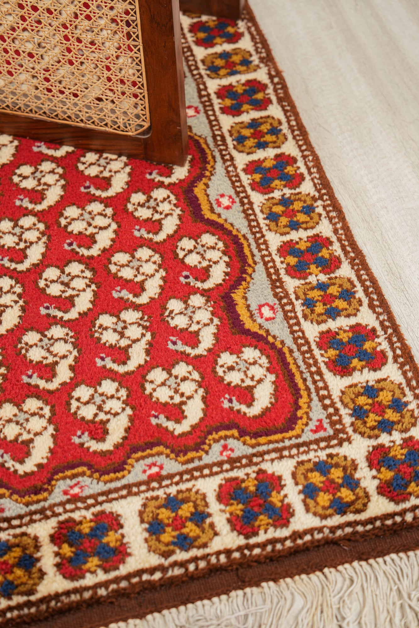 Vintage Moroccan Rug 5'4"x 2'10"