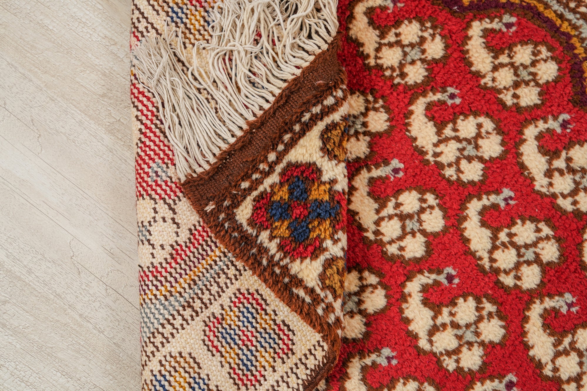 Vintage Moroccan Rug 5'4"x 2'10"