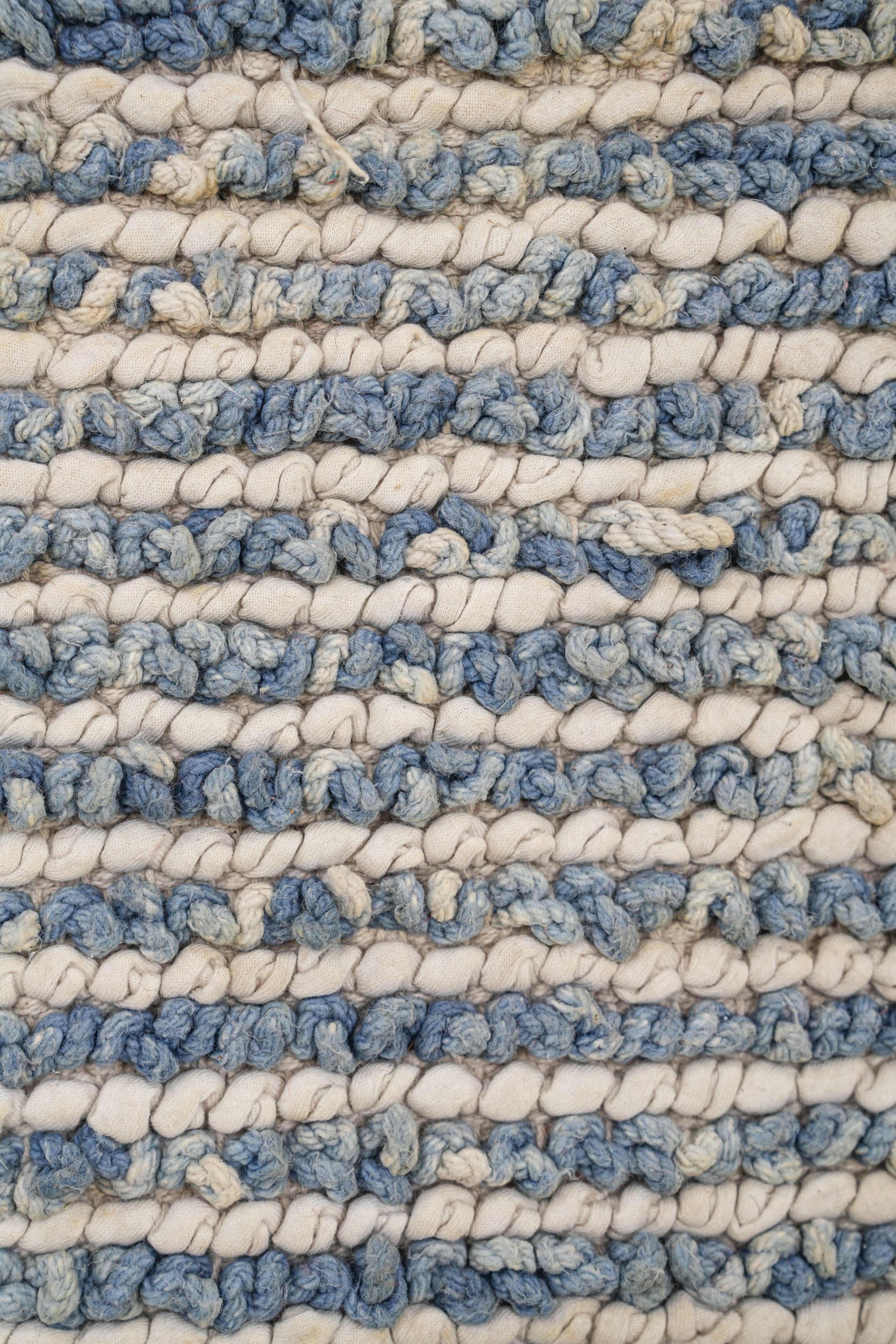 Vintage Indian Beaded Rug 6'4" x4'1"