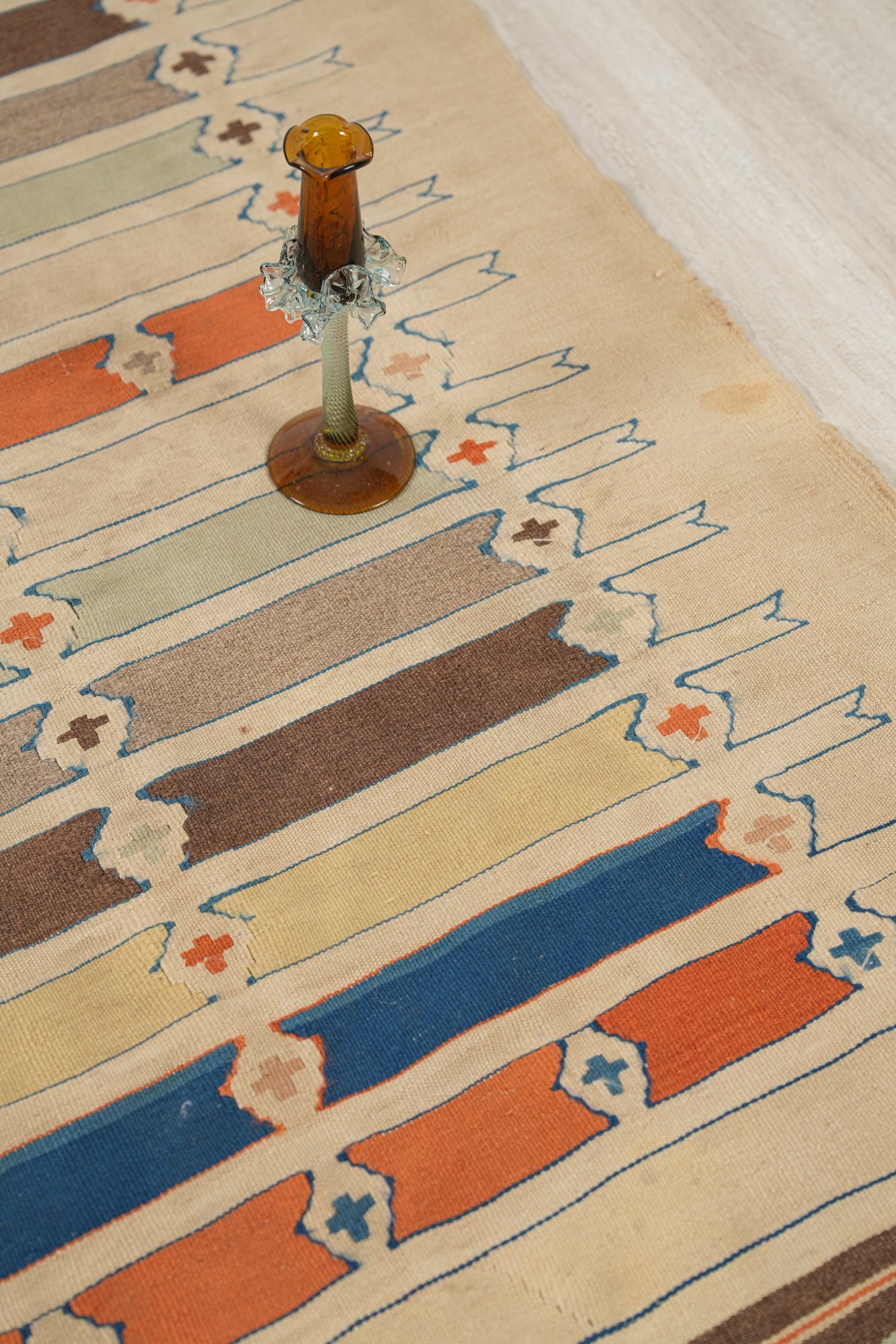Vintage Turkish decorative Kilim 5'7" x 3'5"