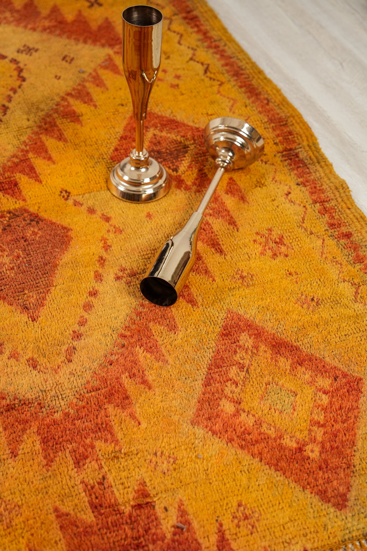 Antique Moroccan Rug 7' x 4'6"