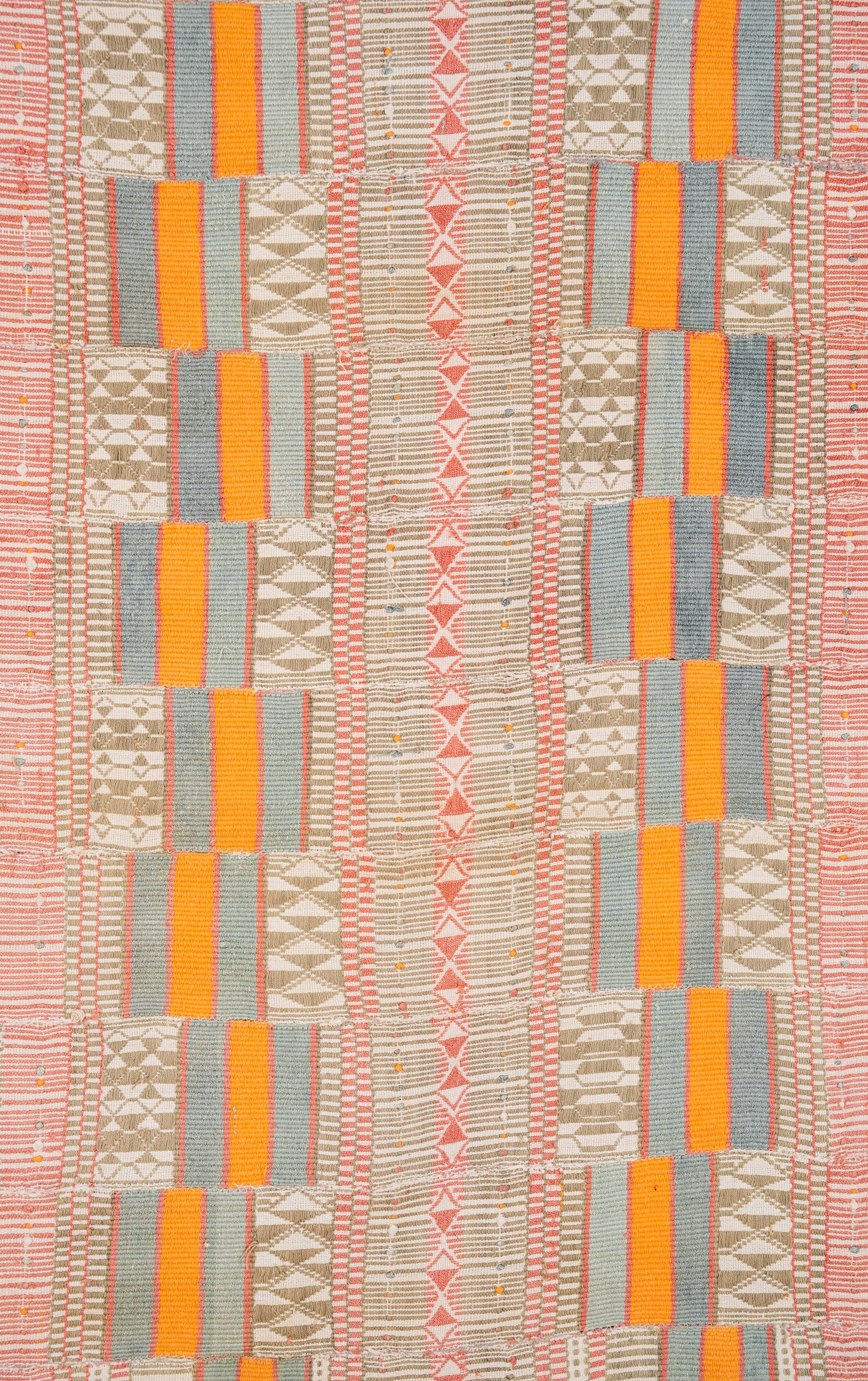 Vintage African Fulani Khasa Textile Blanket  11'2" x6'6"