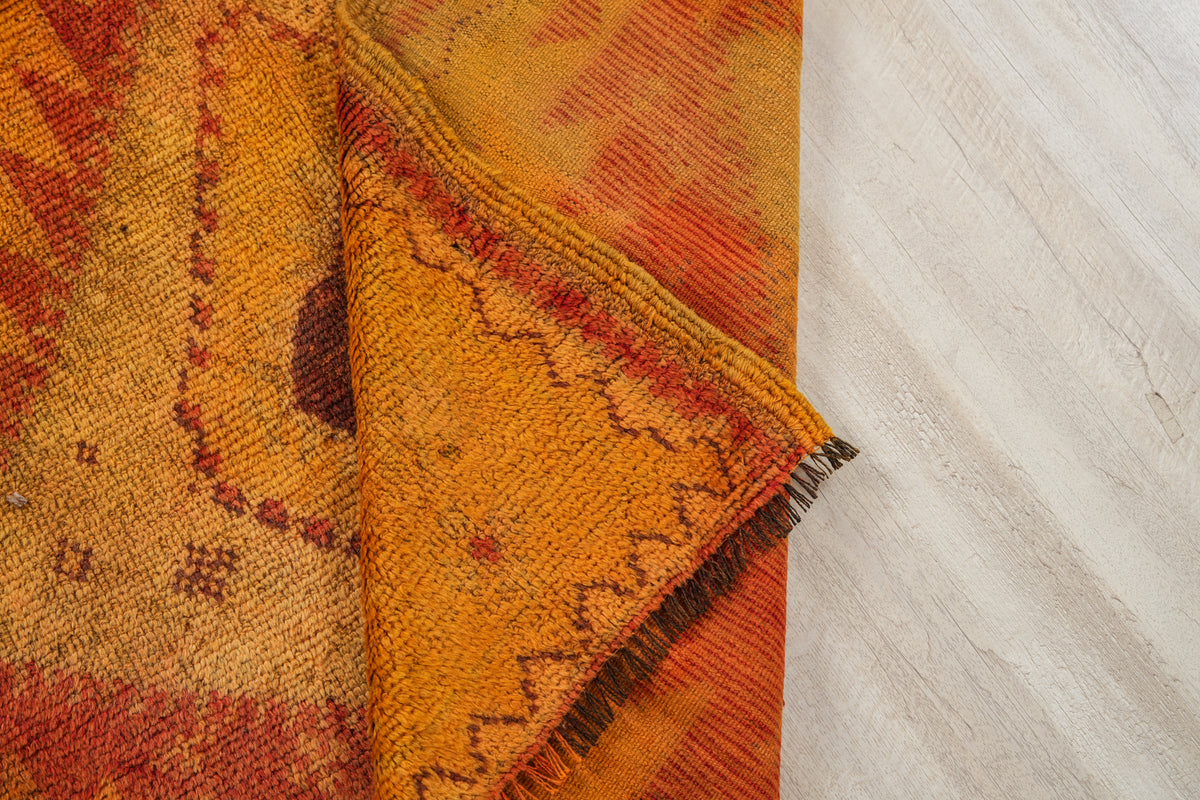 Antique Moroccan Rug 7' x 4'6"