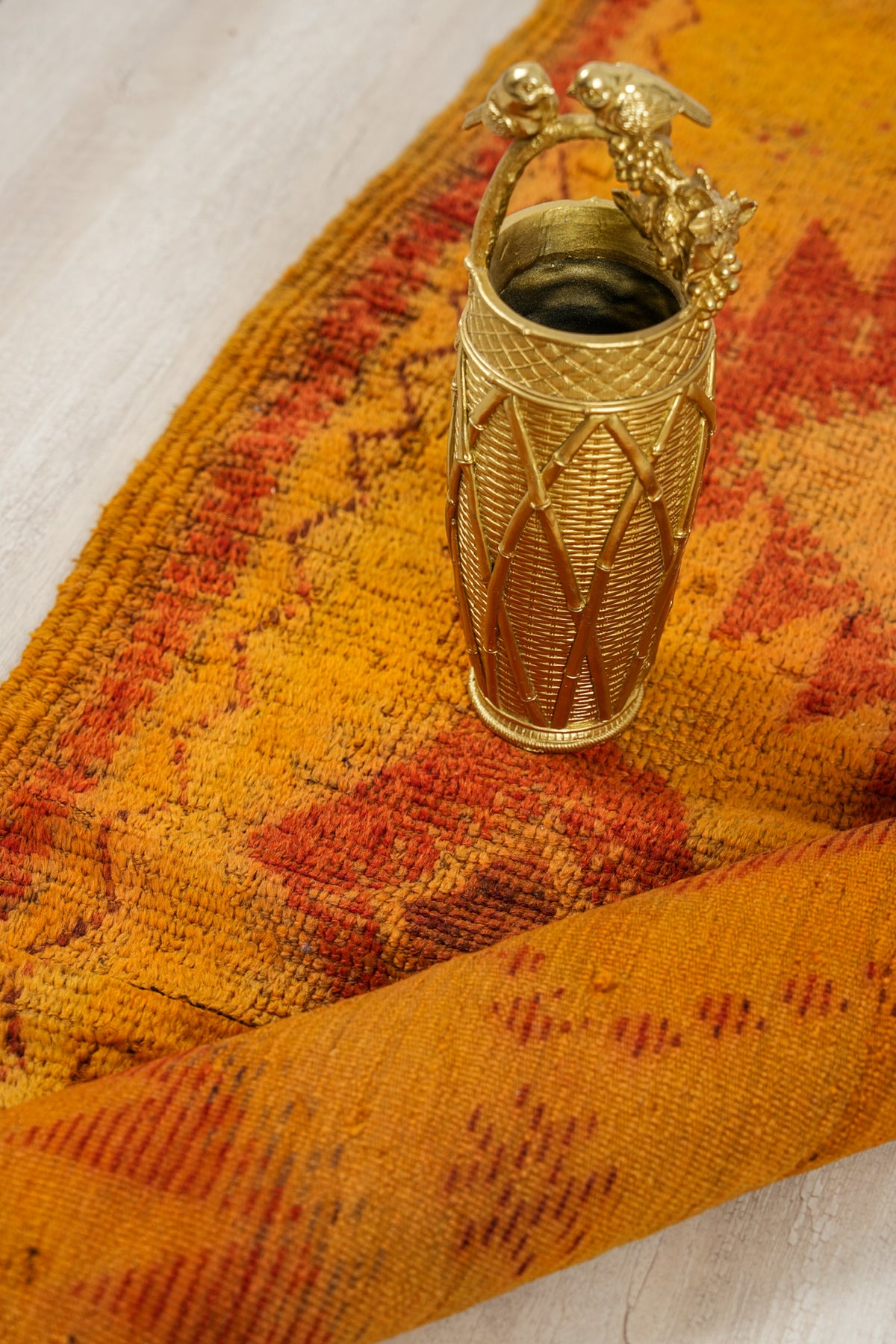 Antique Moroccan Rug 7' x 4'6"