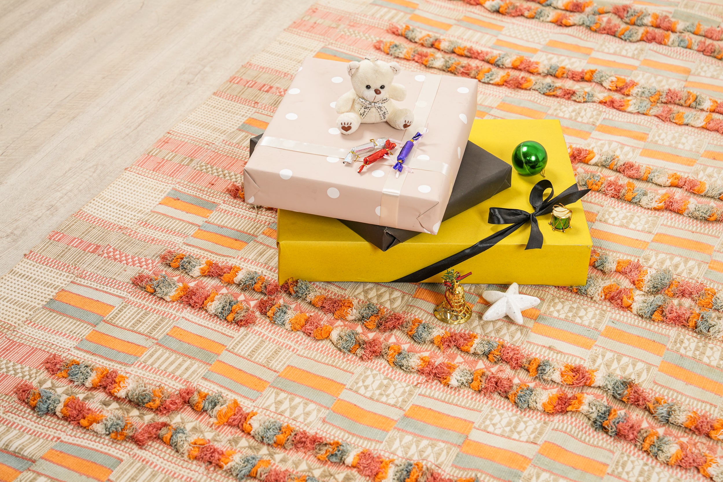 Vintage African Fulani Khasa Textile Blanket  11'2" x6'6"