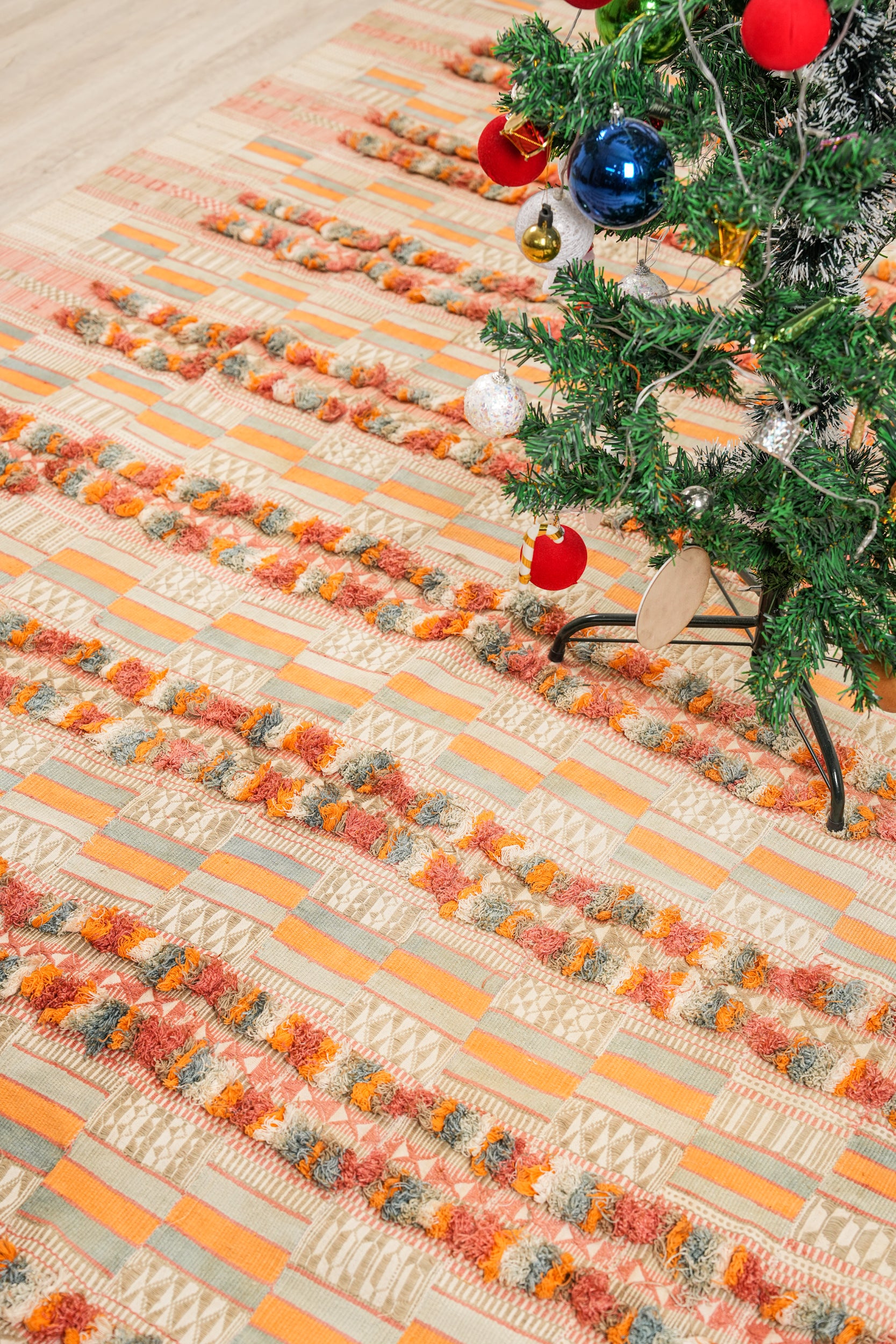 Vintage African Fulani Khasa Textile Blanket  11'2" x6'6"