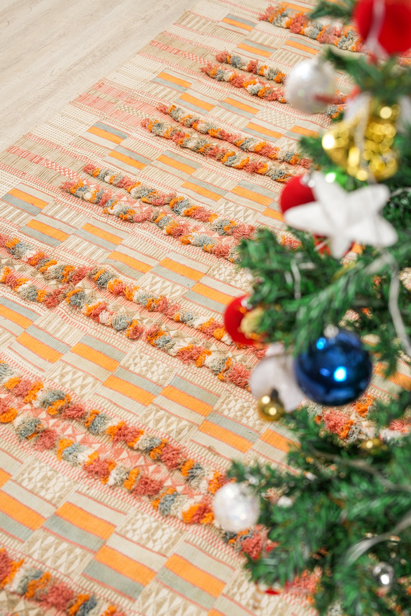 Vintage African Fulani Khasa Textile Blanket  11'2" x6'6"