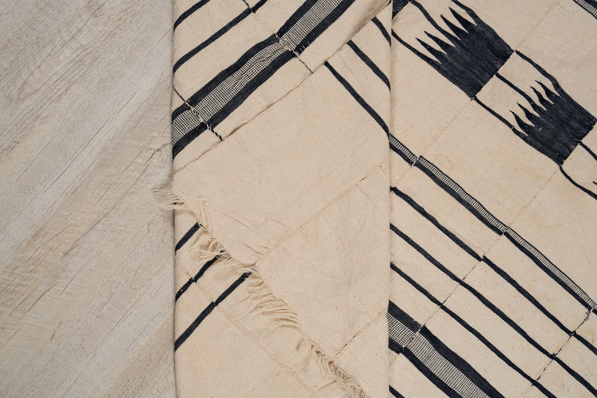 Vintage African Fulani Textile 7' X 4'1"