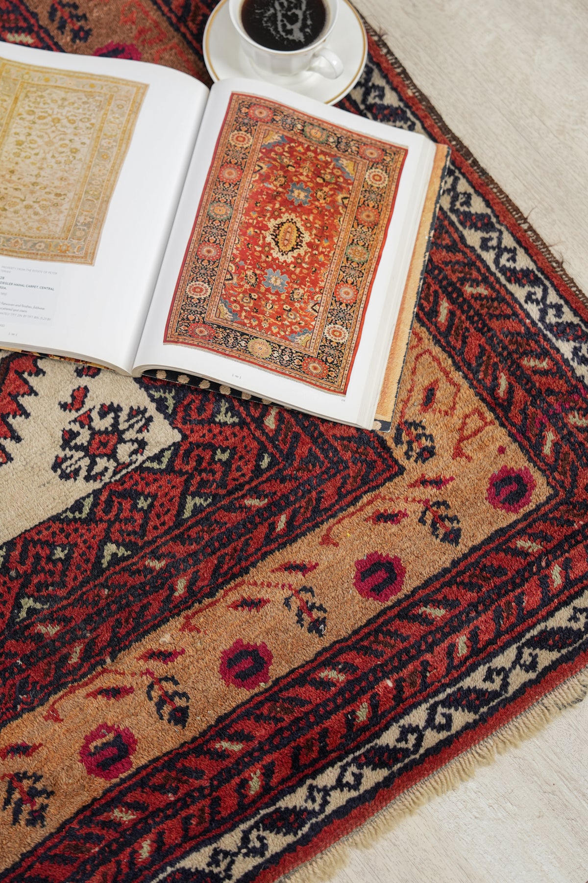Vintage BalUch Rug 6'8" X 3'5"