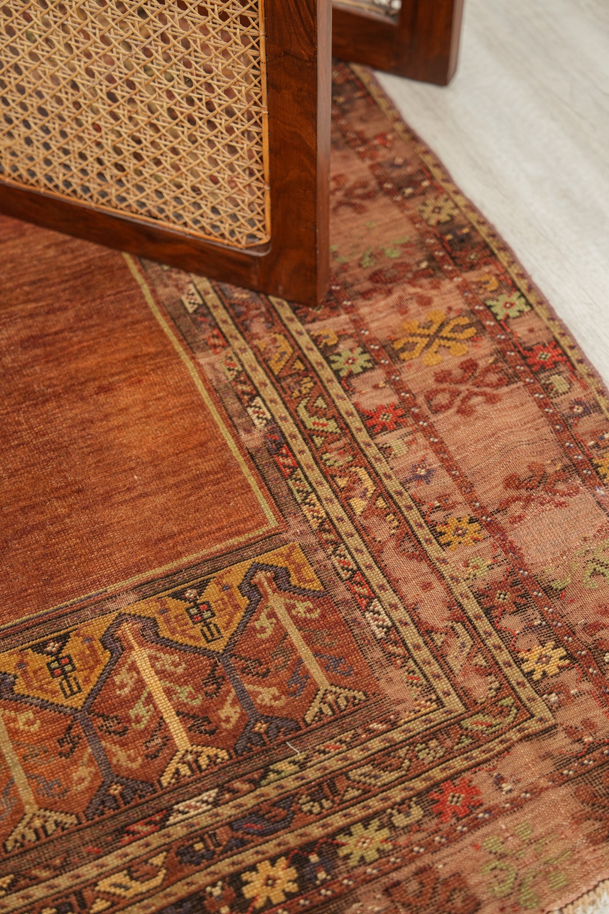 ANTIQUE Anatolian Rug 5'4" X 3'4"