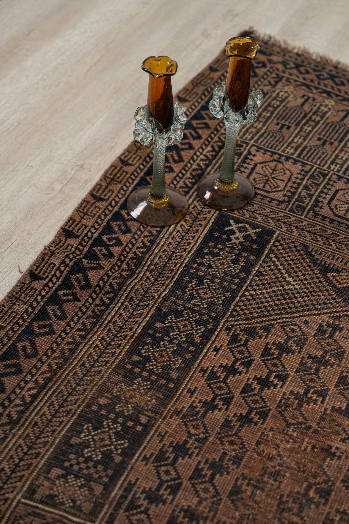 Vintage Baloch Rug 4'2" X 3'2"
