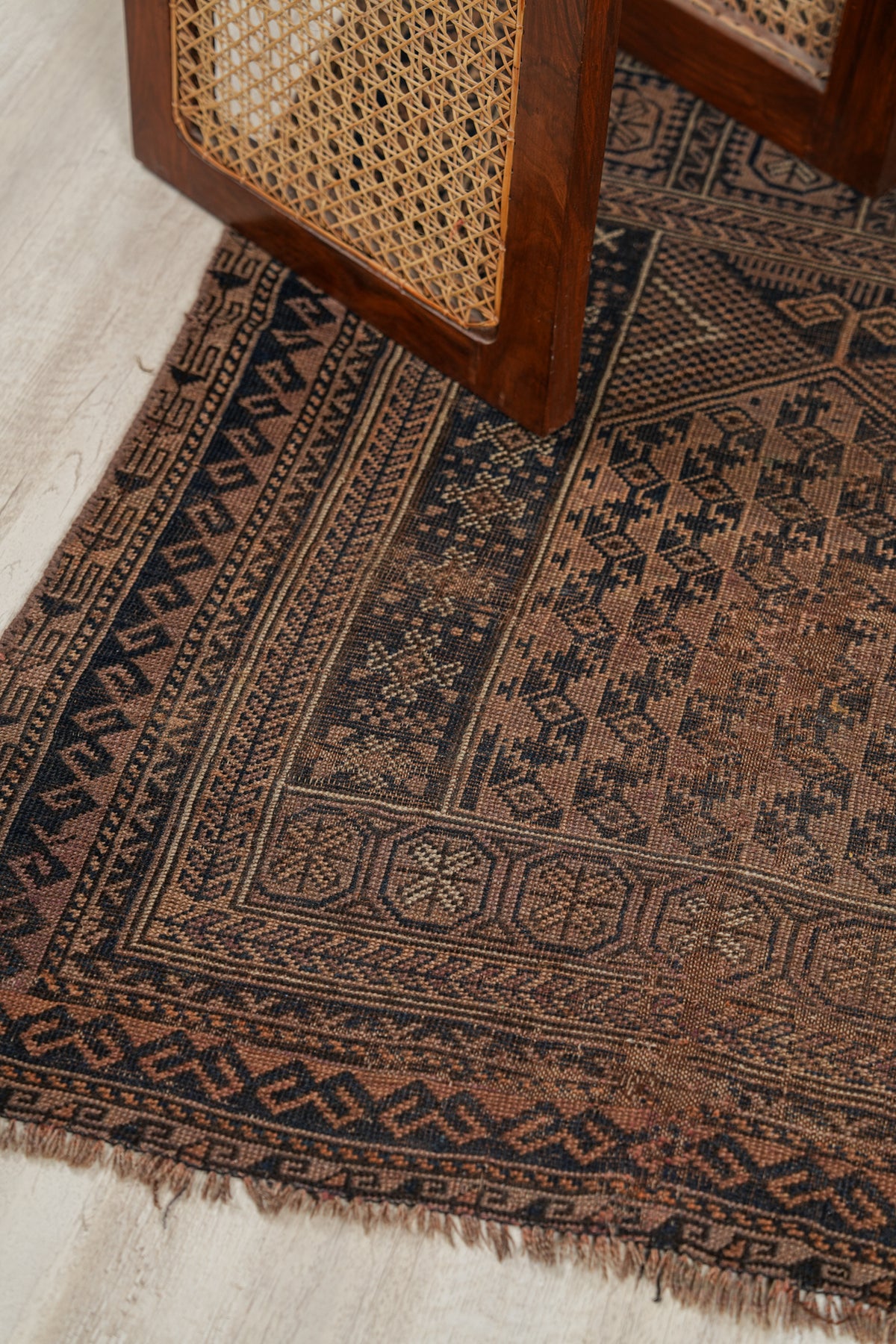 Vintage Baloch Rug 4'2" X 3'2"