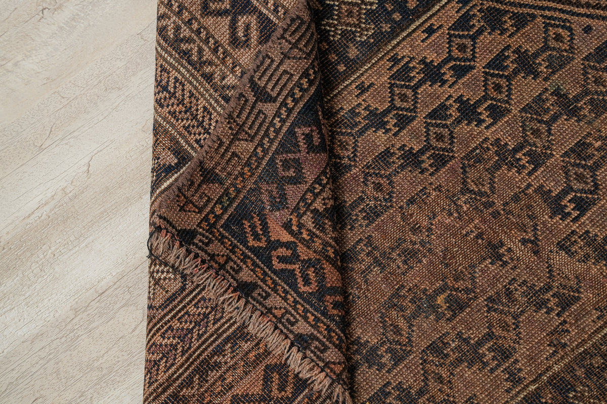 Vintage Baloch Rug 4'2" X 3'2"