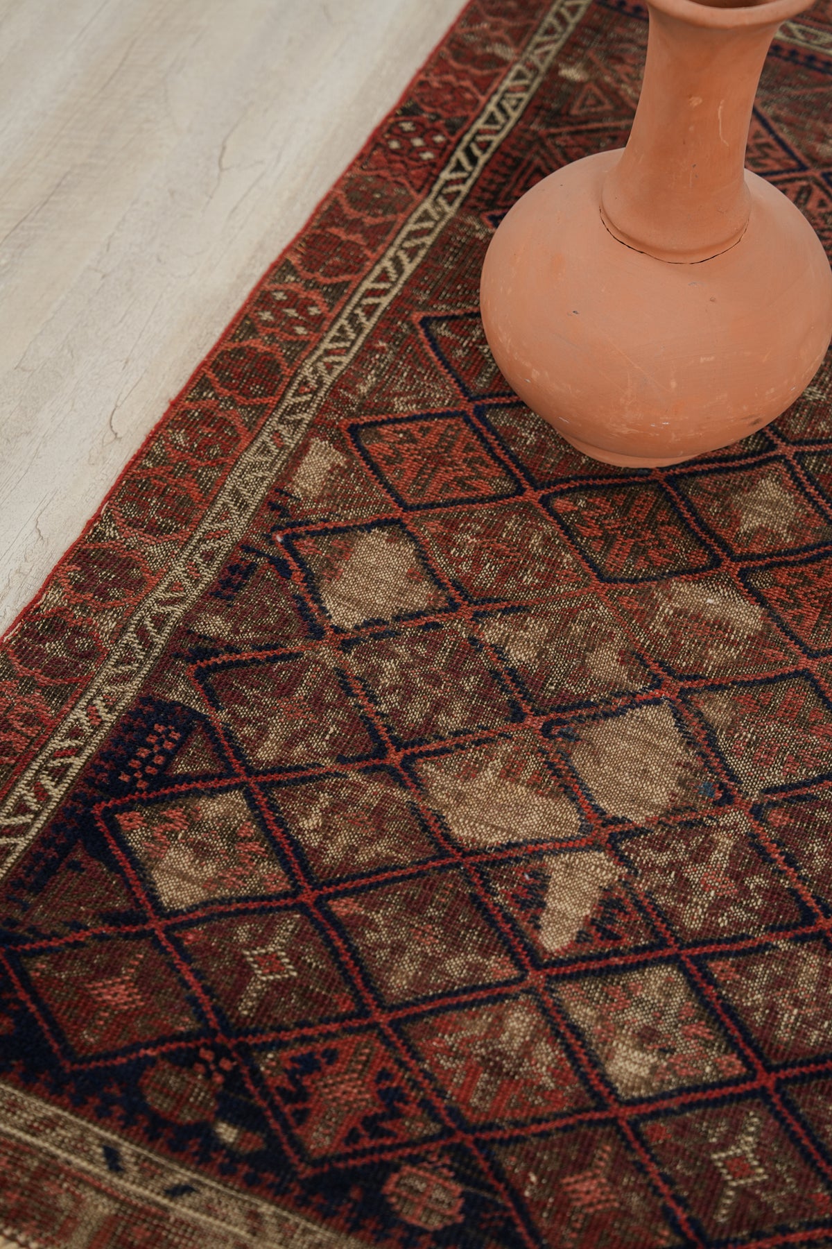 Antique Baloch Rug 3'9" X 2'6"