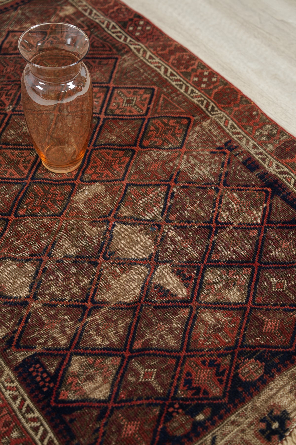 Antique Baloch Rug 3'9" X 2'6"