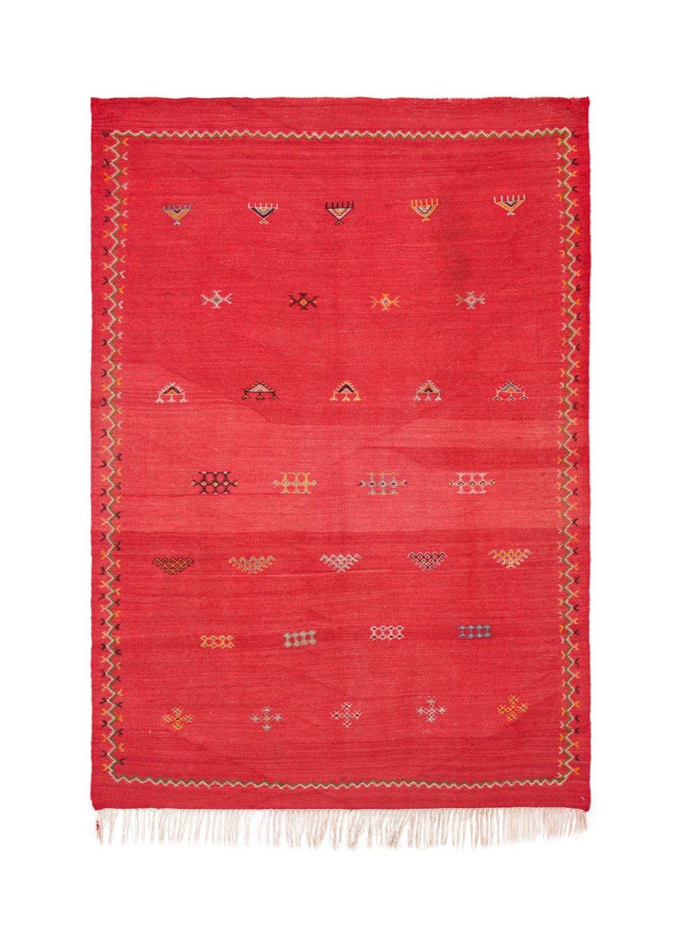Vintage Moroccan Taznakht Kilim 5'2" X 3'8"