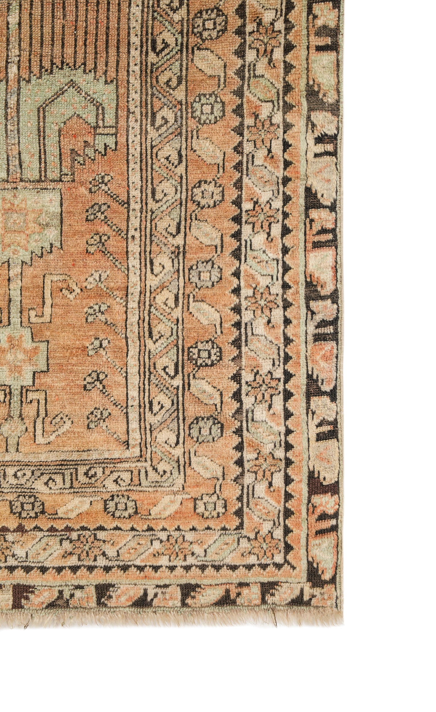 Vintage Turkish Tribal Rug 5'8" x 3'5"