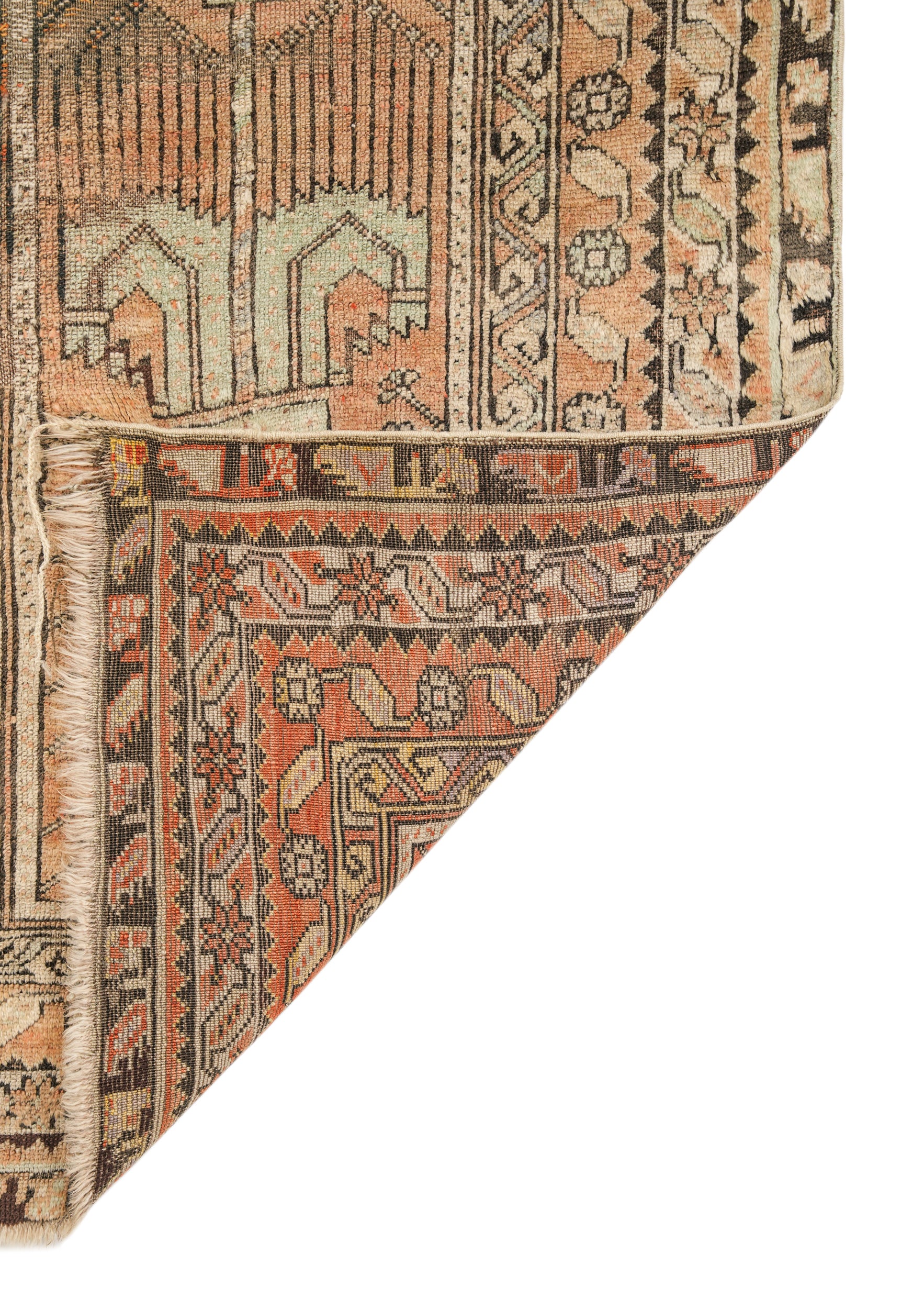 Vintage Turkish Tribal Rug 5'8" x 3'5"