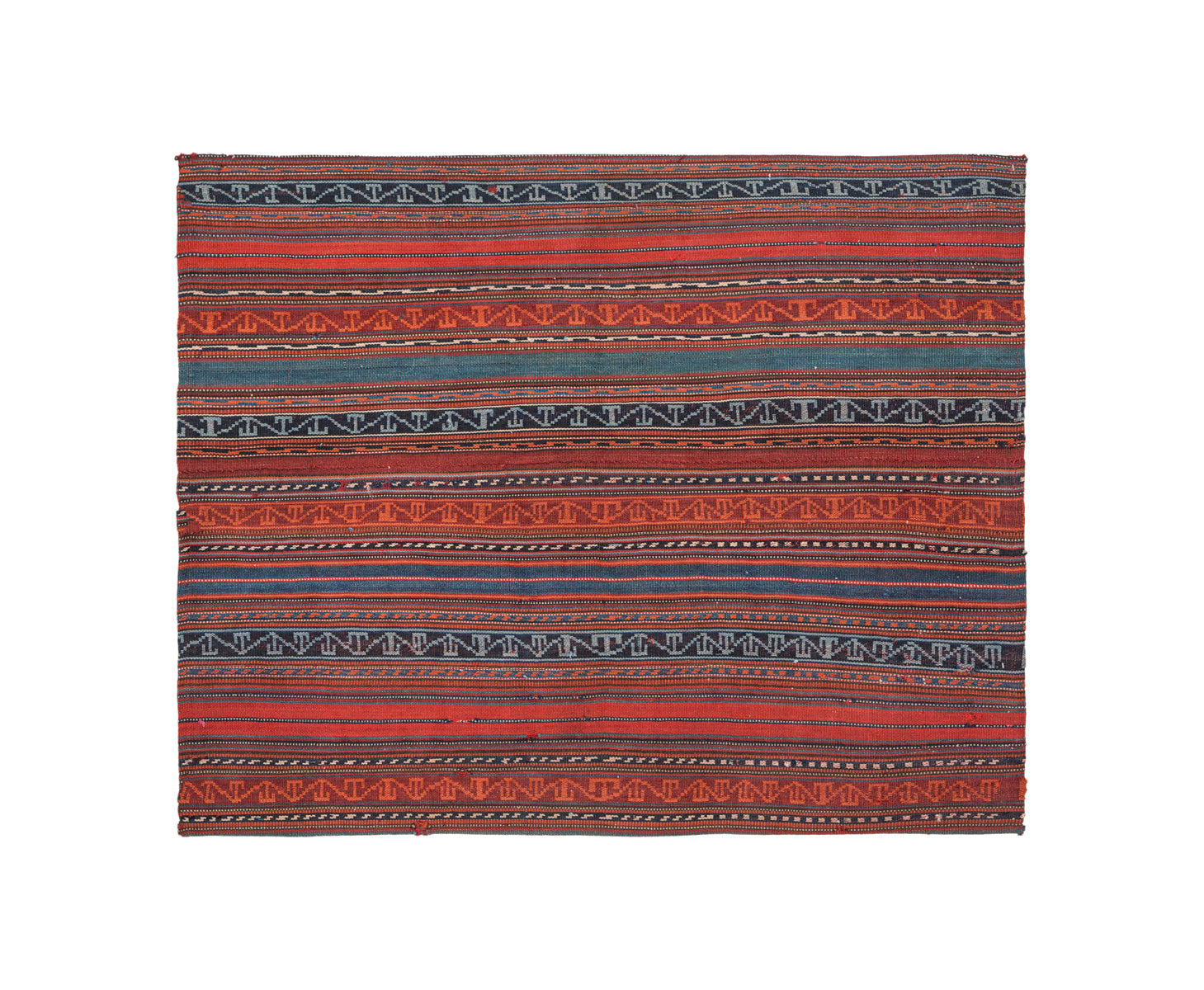 Vintage Caucasian Jajim Kilim 2'10" x 2'5"