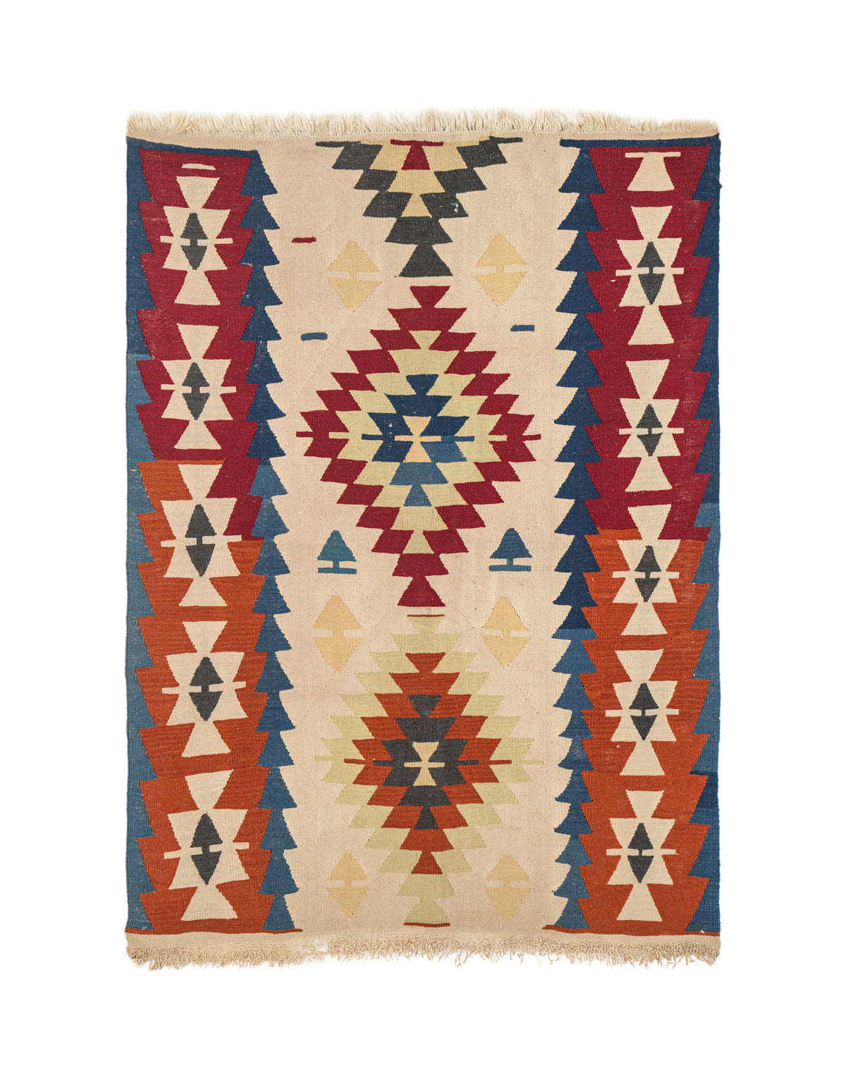 Vintage Turkish Nomadic Kilim 5'3" x 4'