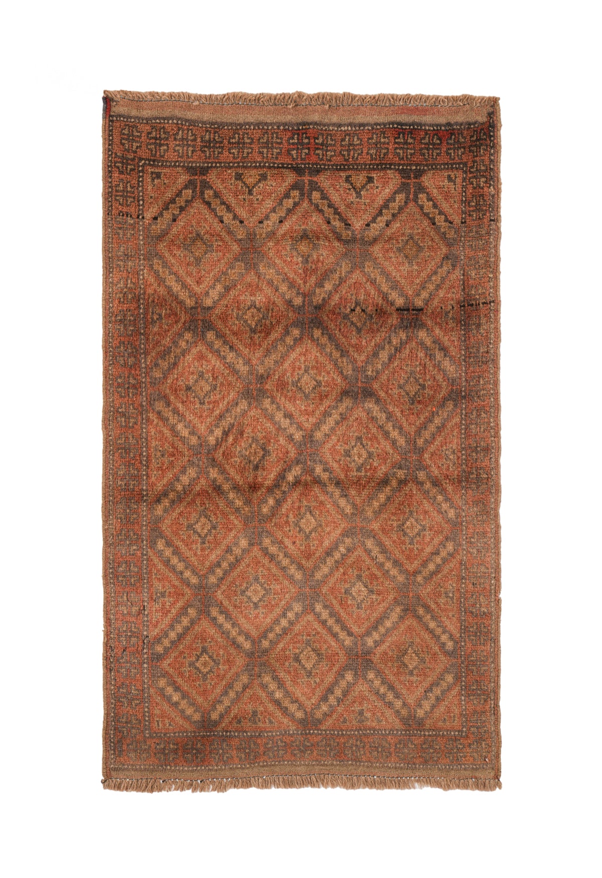 Vintage Baloch Rug 4'3" x 3'