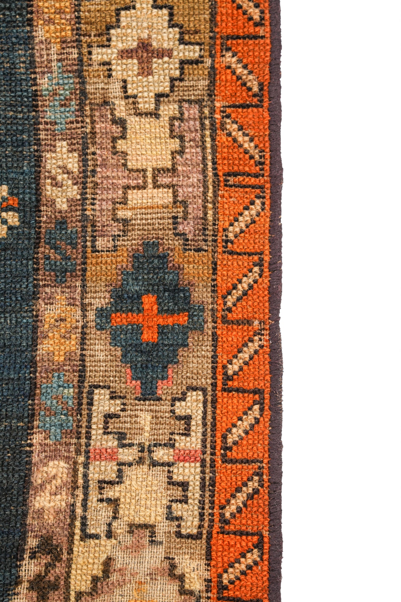 Antique Caucasian Lesghi Shirvan Rug 4'9" x 3'1"