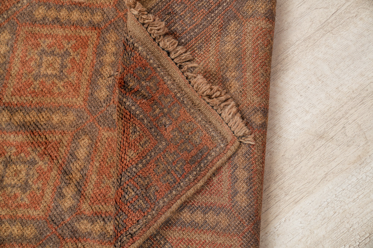 Vintage Baloch Rug 4'3" x 3'