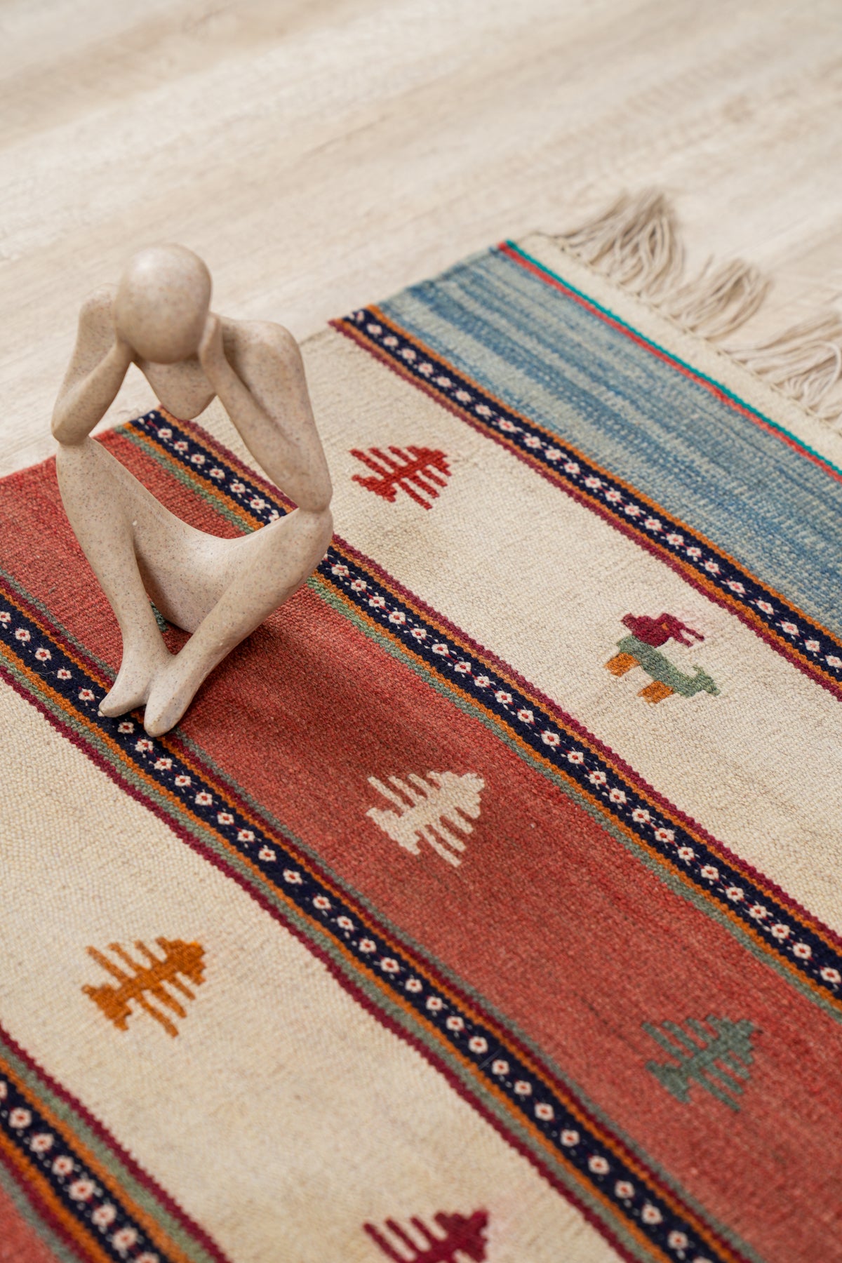 Vintage Turkish Kilim 3'3" x 2'