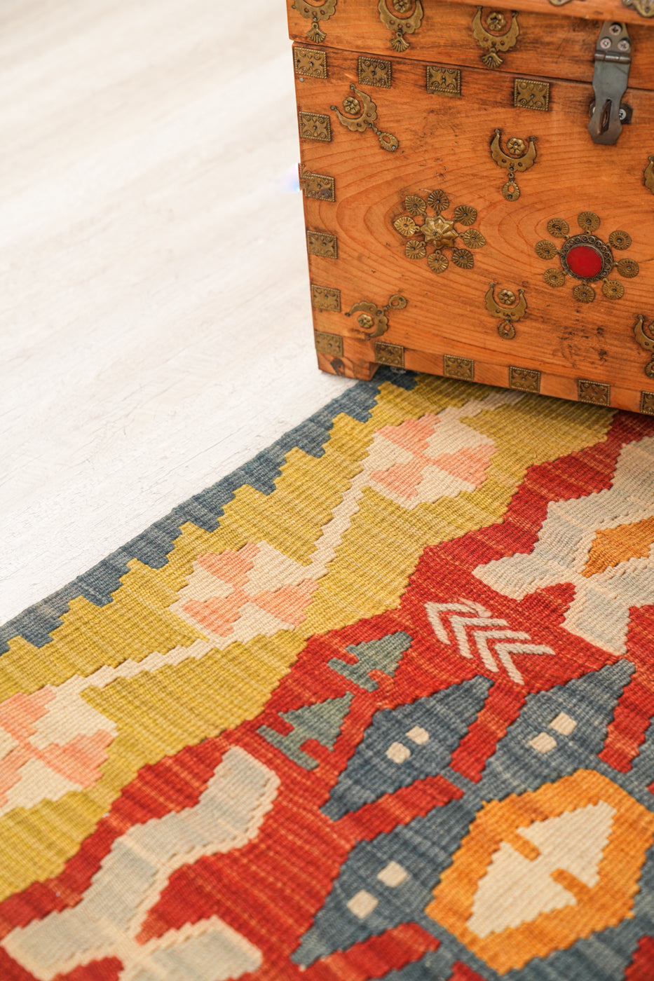 Vintage Turkish Tribal Kilim 4'3" x 2'7"
