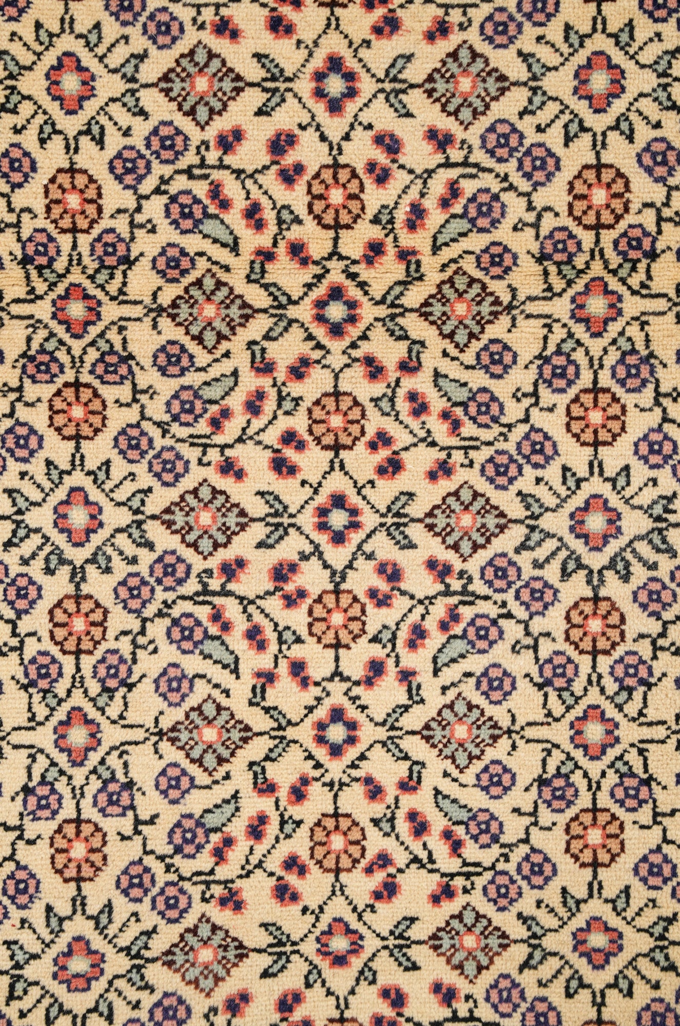 Vintage Turkish Runner Rug 7'4" x 2'6"