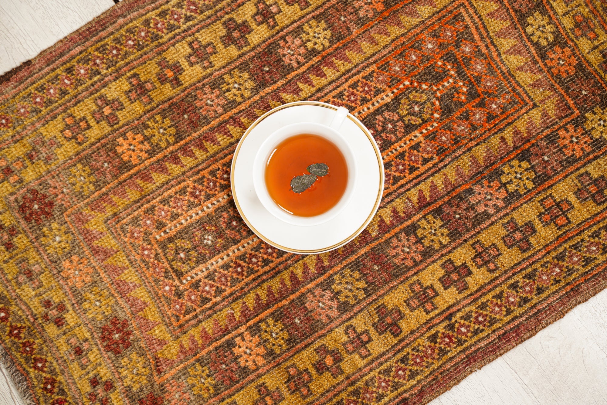 Vintage Baloch Rug 2'1" x 1'6"