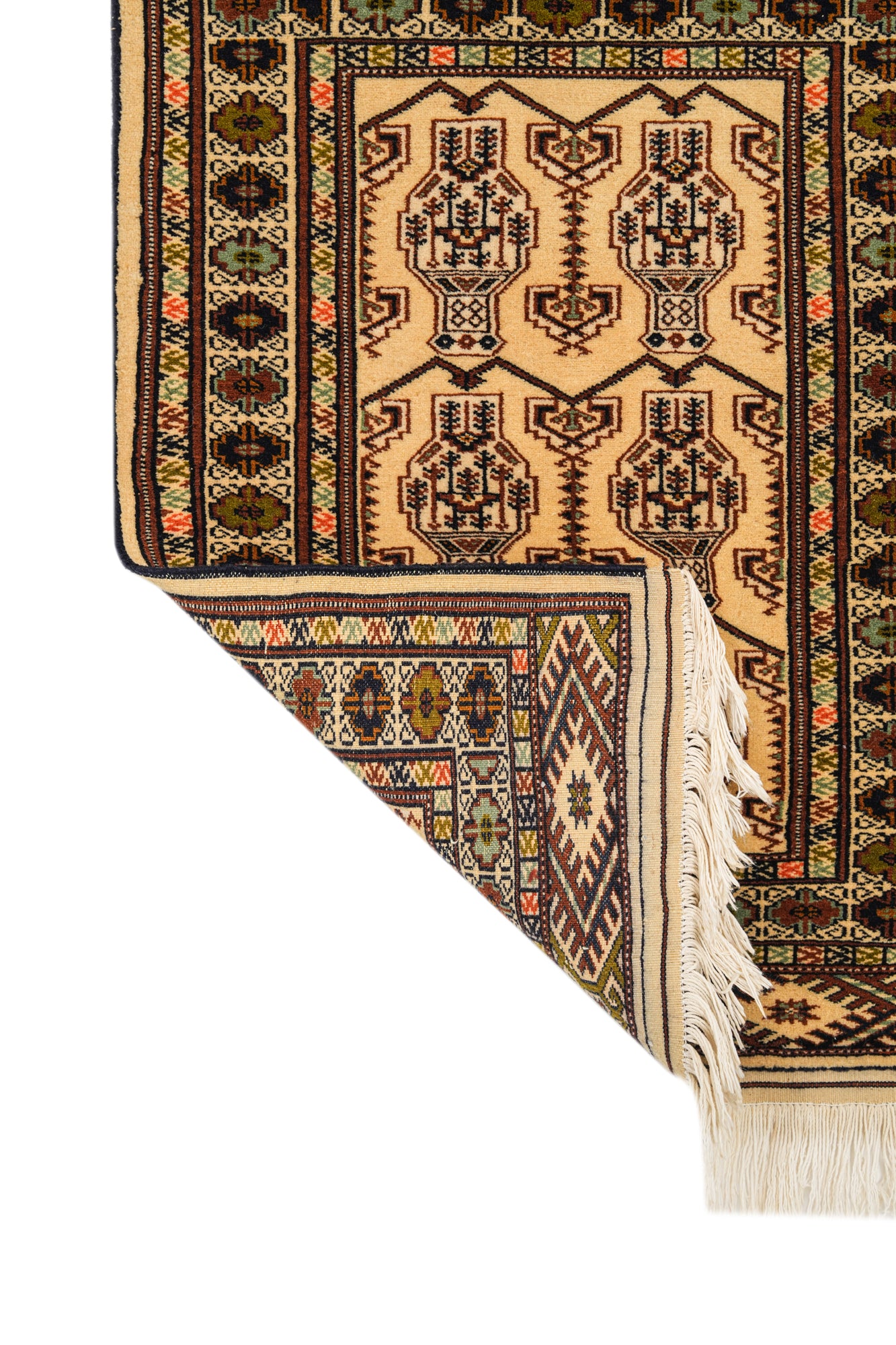 Vintage Turkmen Rug 3'1"x 2'1"