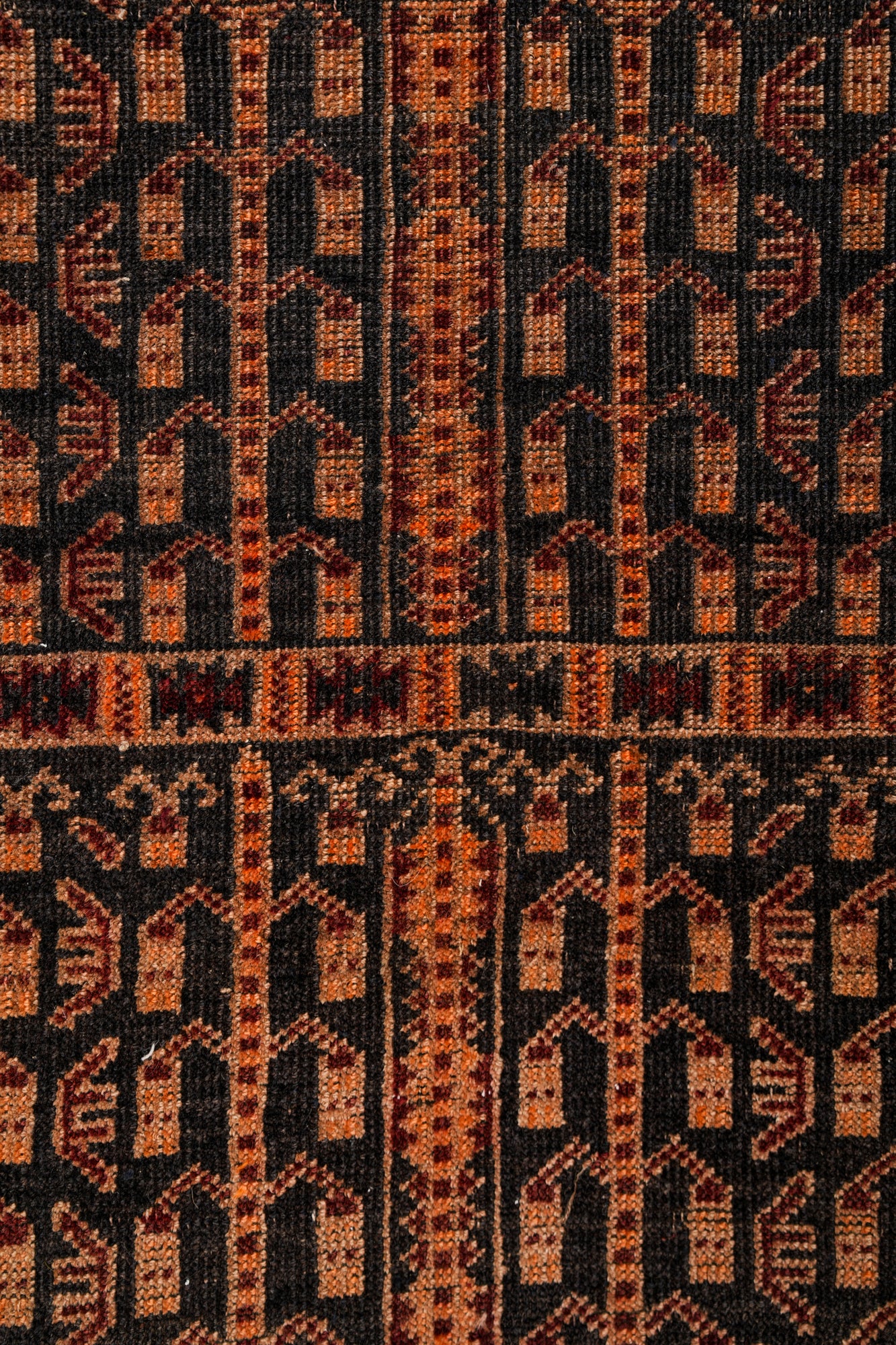 Vintage baloch Rug 4'6" x 3'5"