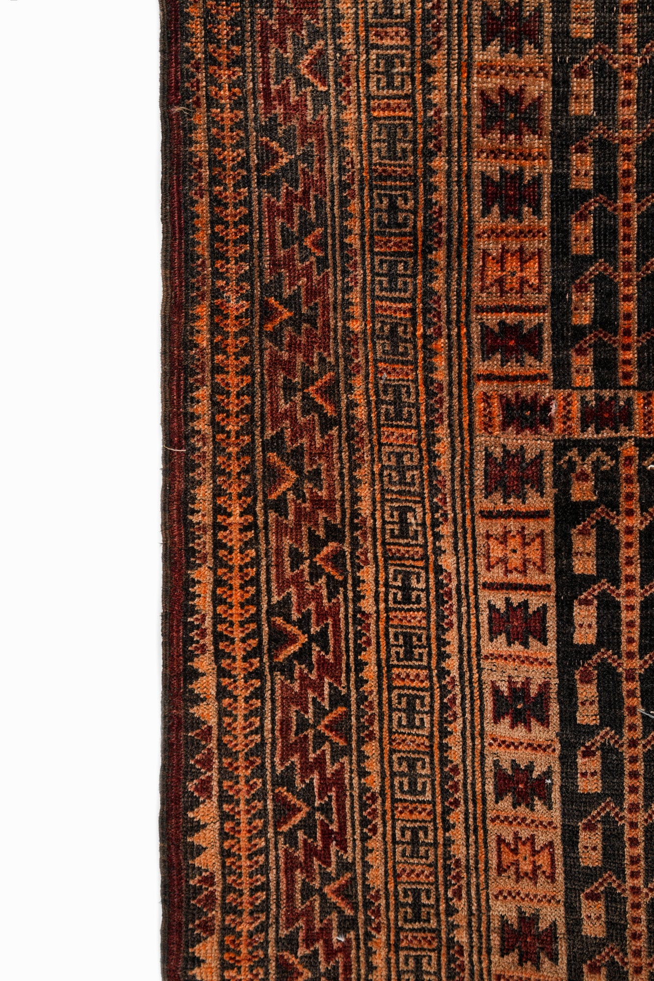 Vintage baloch Rug 4'6" x 3'5"