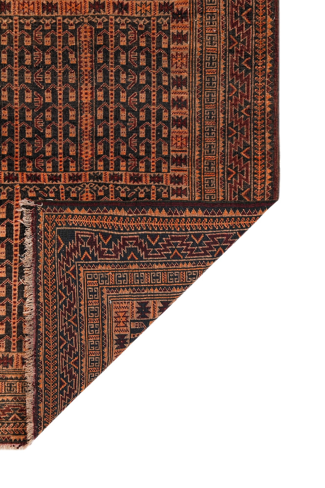 Vintage baloch Rug 4'6" x 3'5"