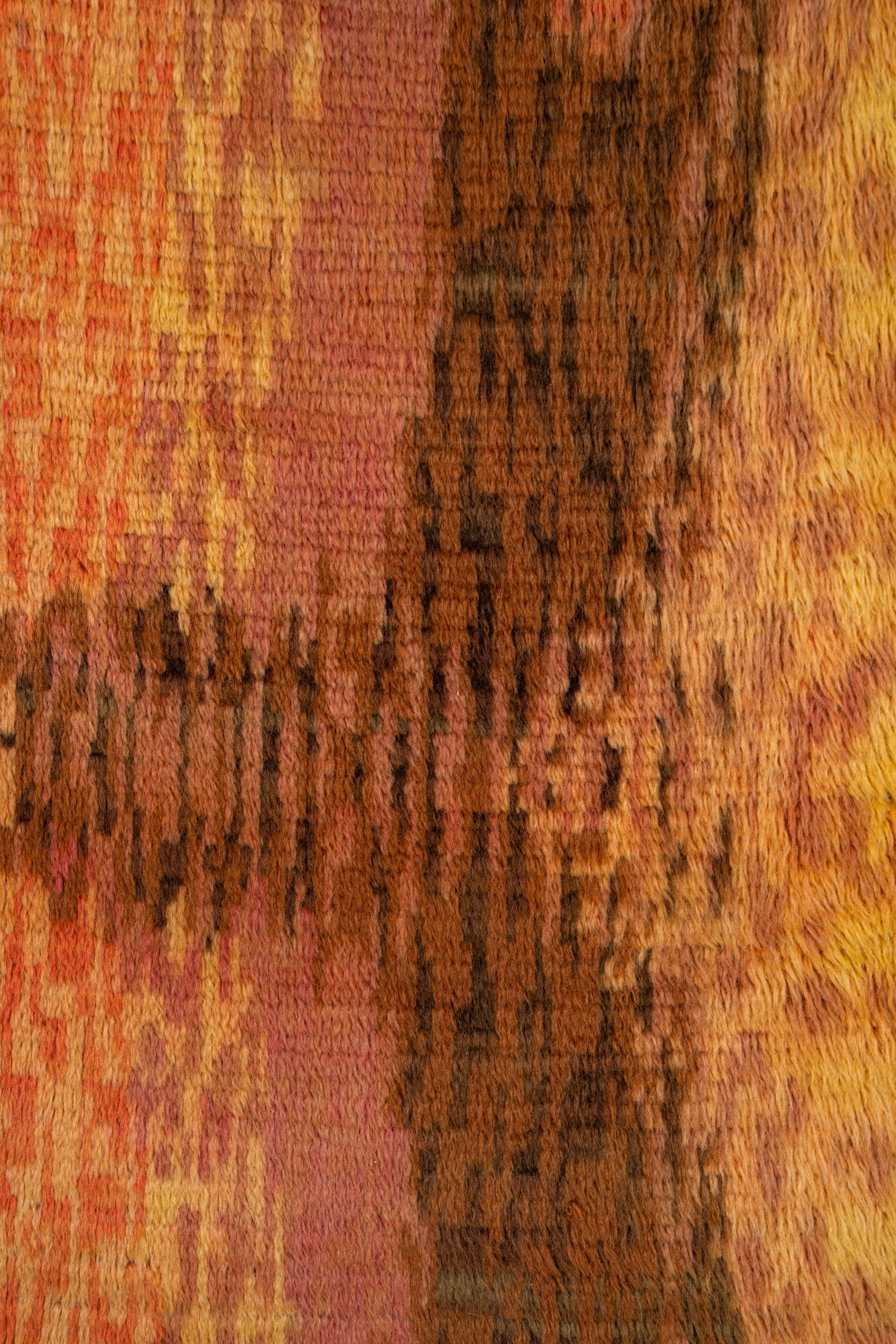 Vintage Scandinavian Art Deco Rug 6'4" x 4'6"