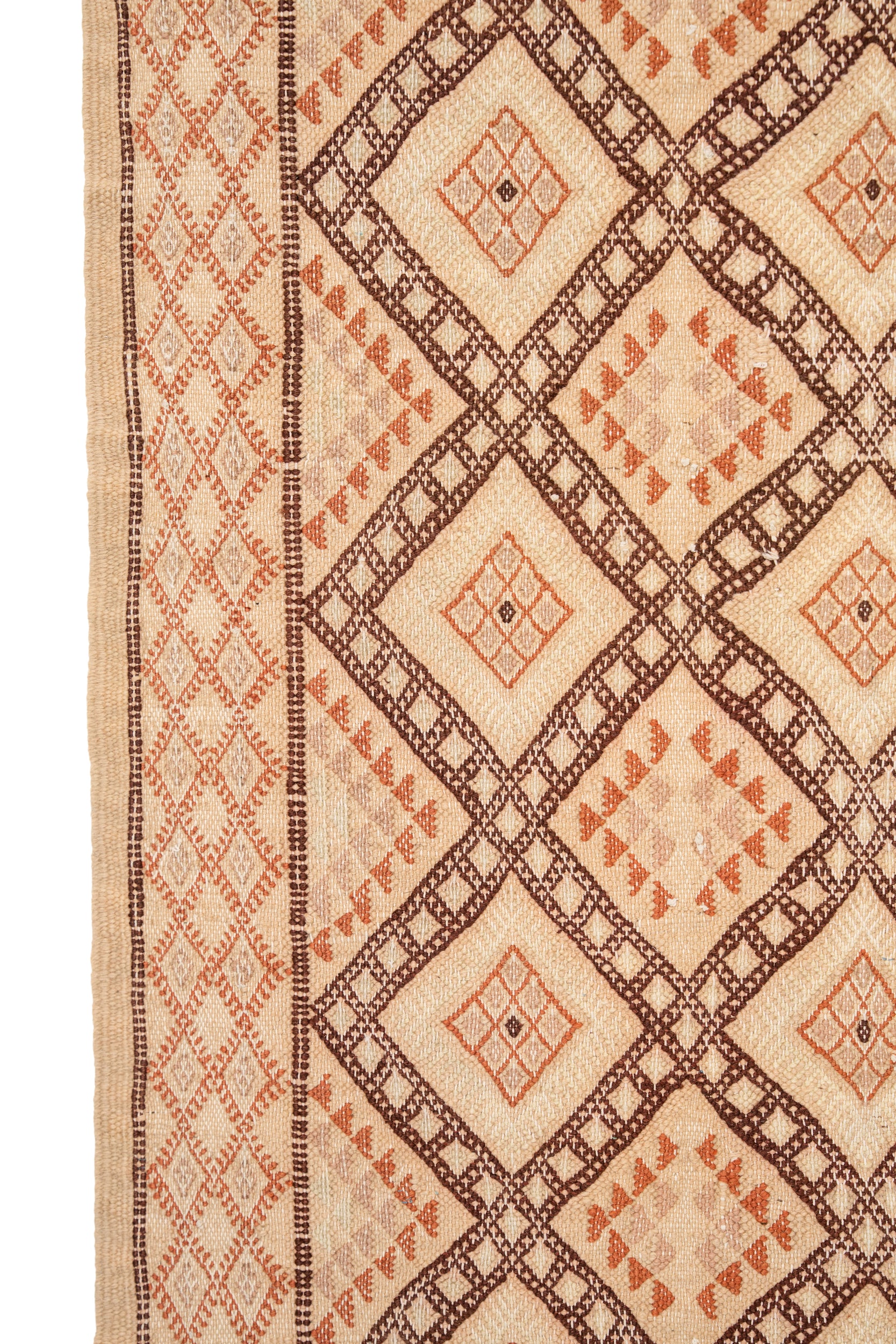 Vintage Tunisian Margoum Kilim 5'5" x 3'9"