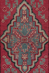 Vintage Turkish Tribal Rug 4'6" x 2'2"
